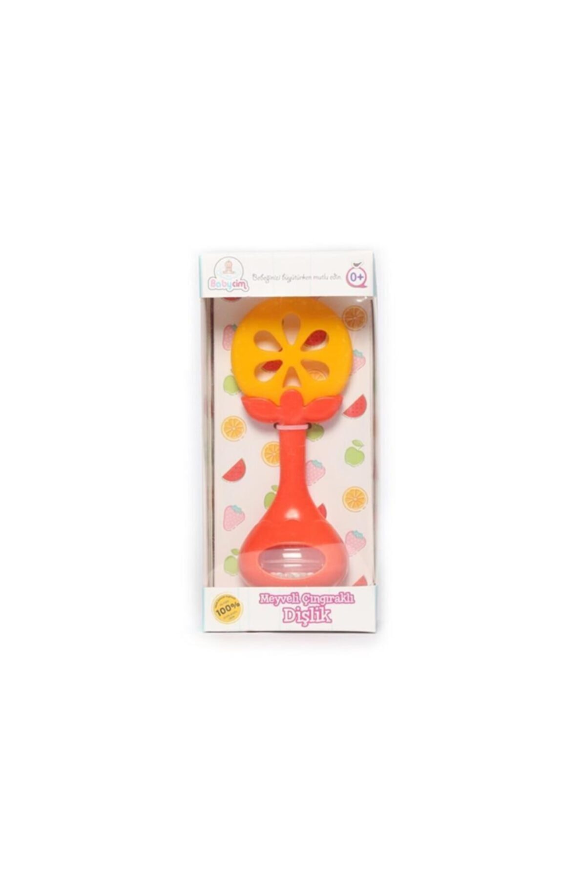 BİRLİK TOYS Babycim Çıngırak Mandalina Dişlik