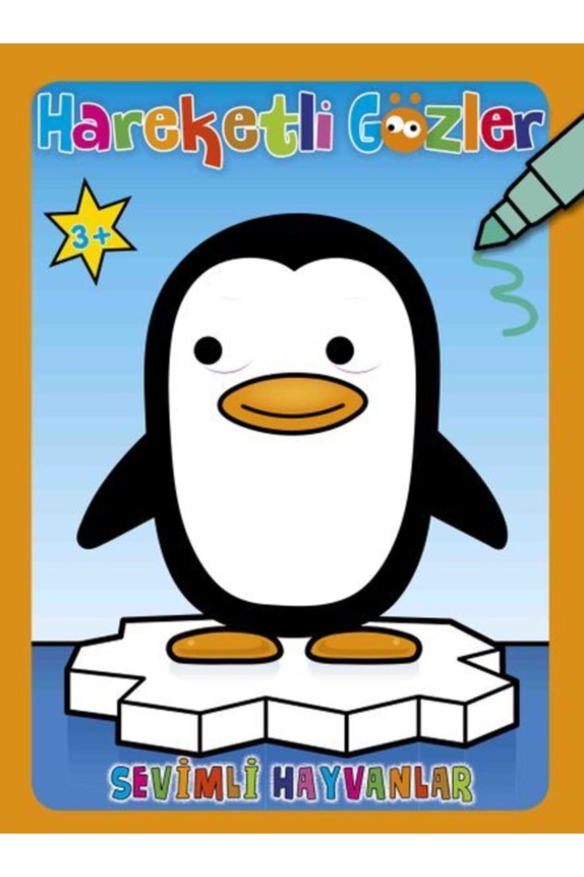 06 Yaş Yayınları Sevimli Hayvanlar - Hareketli Gözler