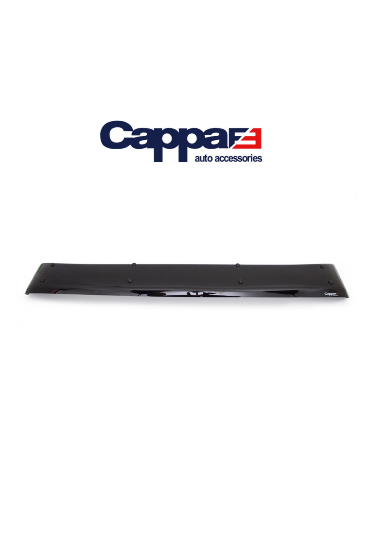Cappafe Citroen Jumper Ön Cam Güneşliği Siperlik Vizör Şapka Akrilik Terek Piano Black 2014 Ve Üzeri