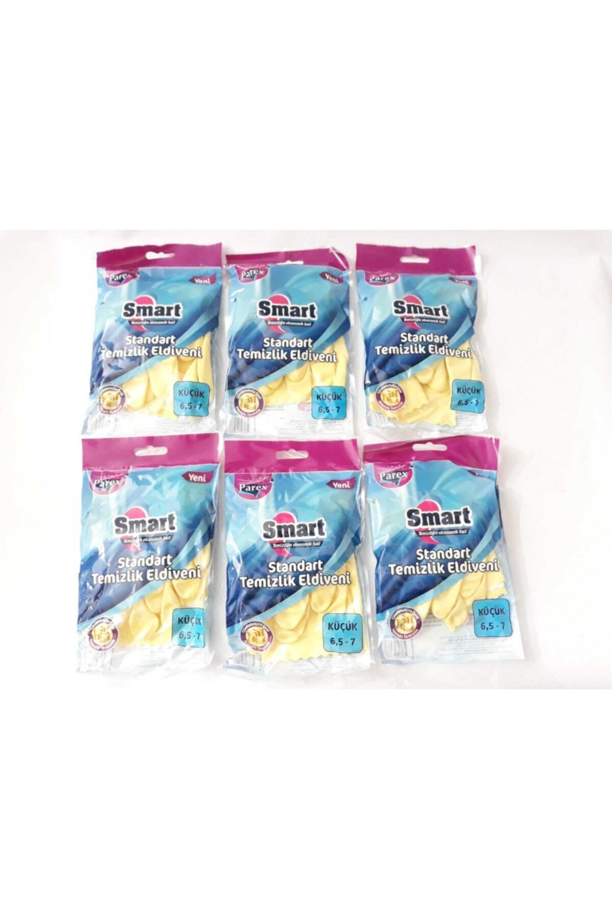 Parex Küçük Boy Temizlik Bulaşık Eldiveni 6lı