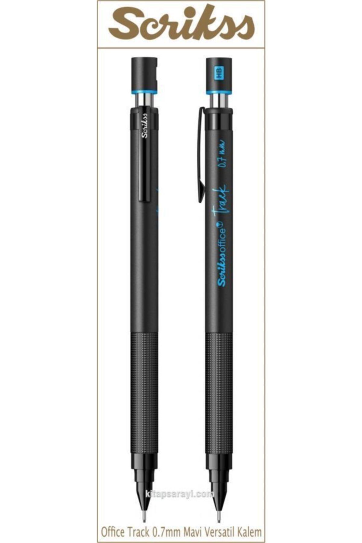 Scrikss Track 0.7 Mm Mavi Versatil Kalem