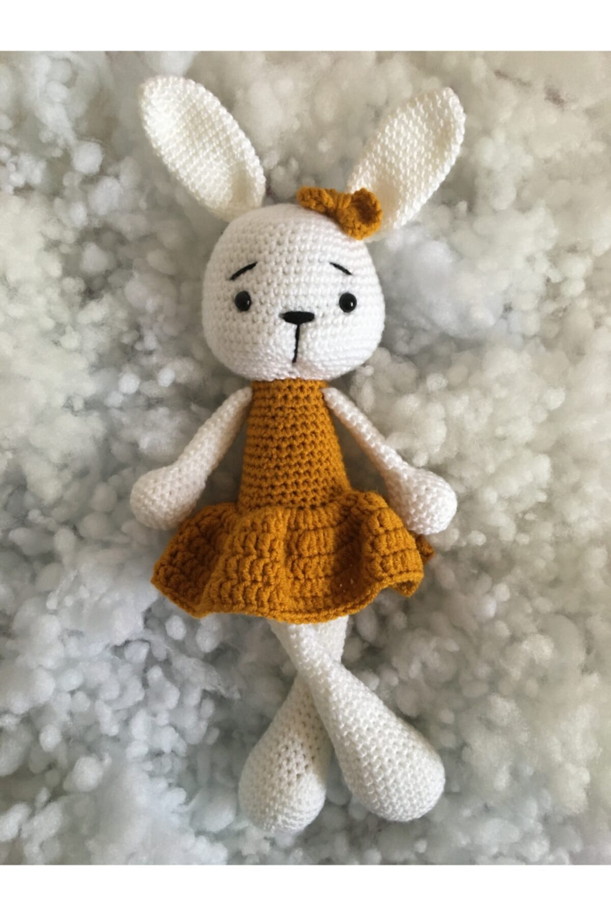 İKİMİZBİR TİCARET Amigurumi Tavşan Organik Oyuncak