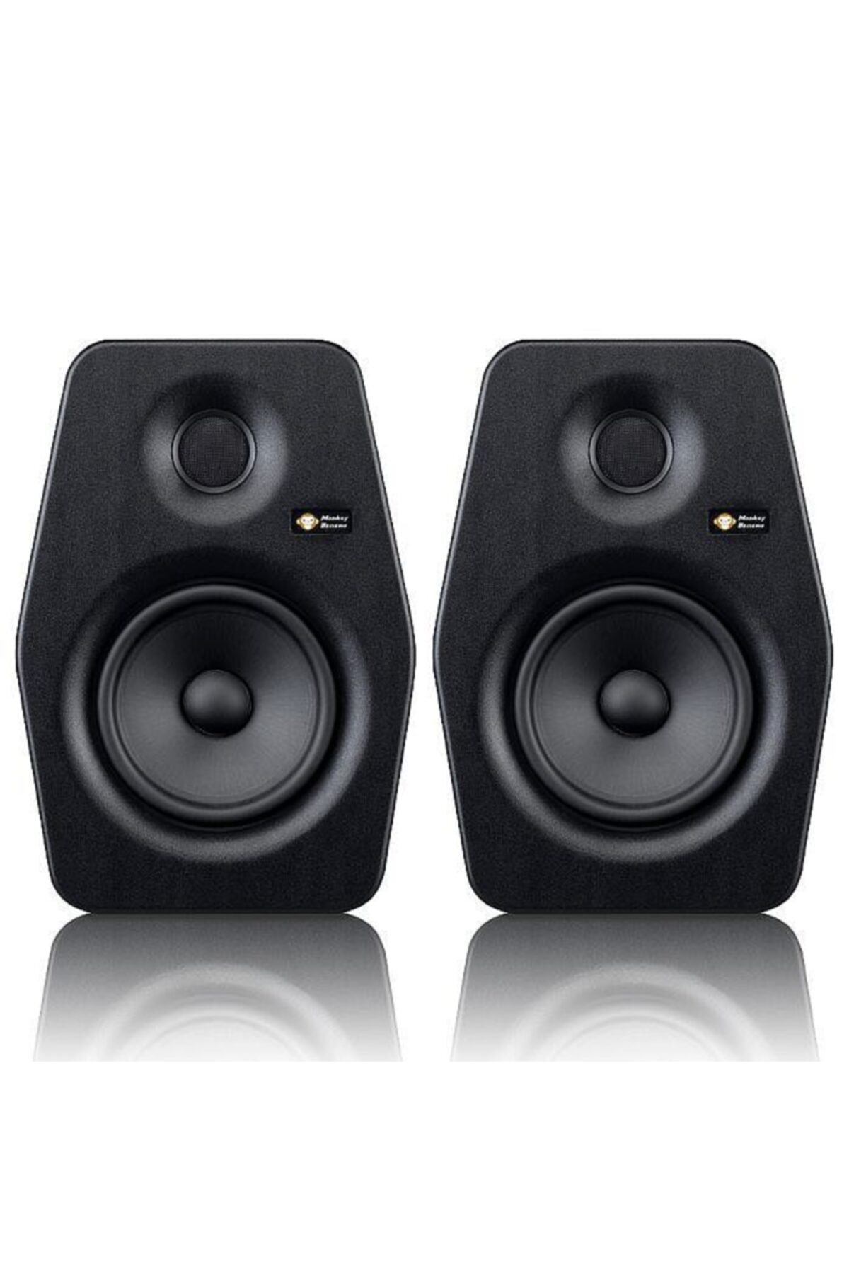 Monkey Banana Turbo 8 Referans Monitör Siyah  Çift