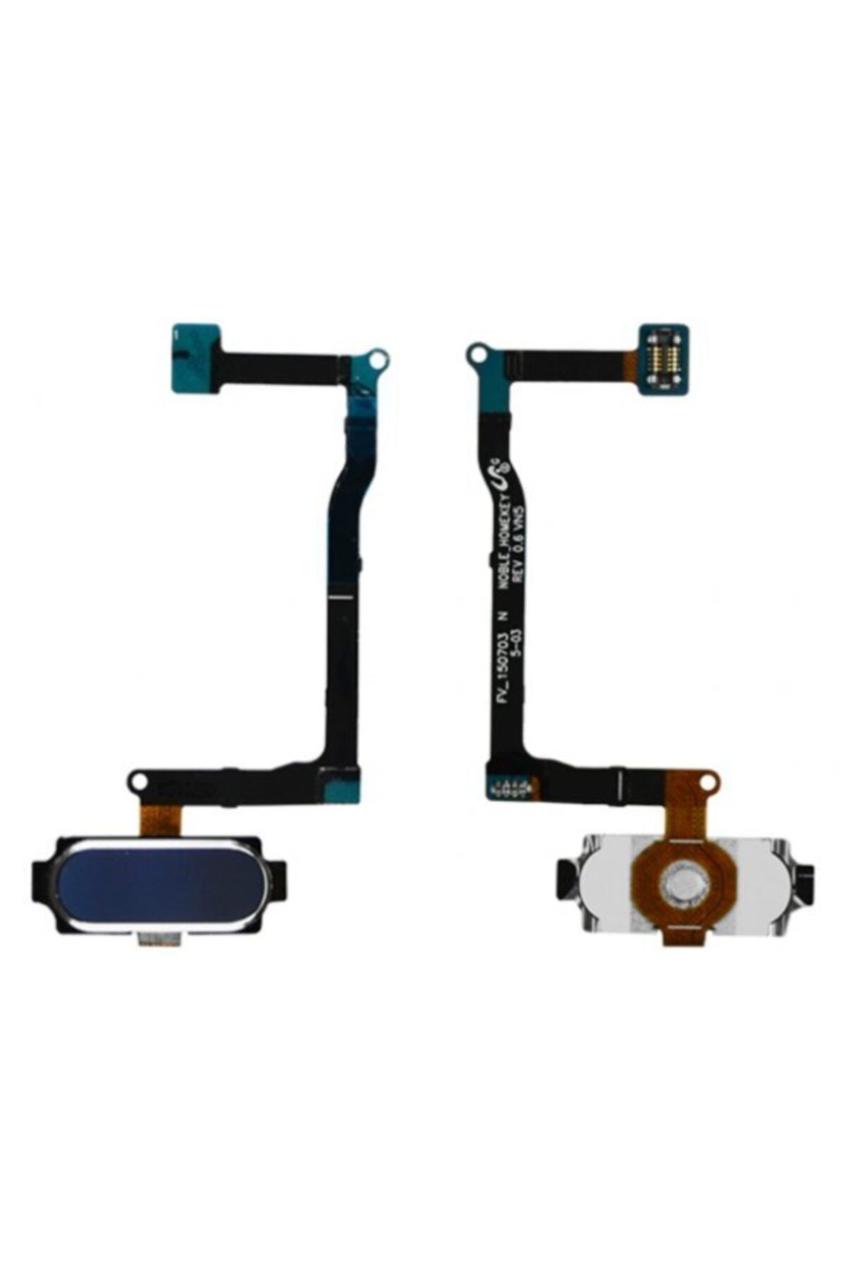 Ally Mobile Ally Samsung Galaxy Note 5 N920 Için Touch Id Home Film-siyah