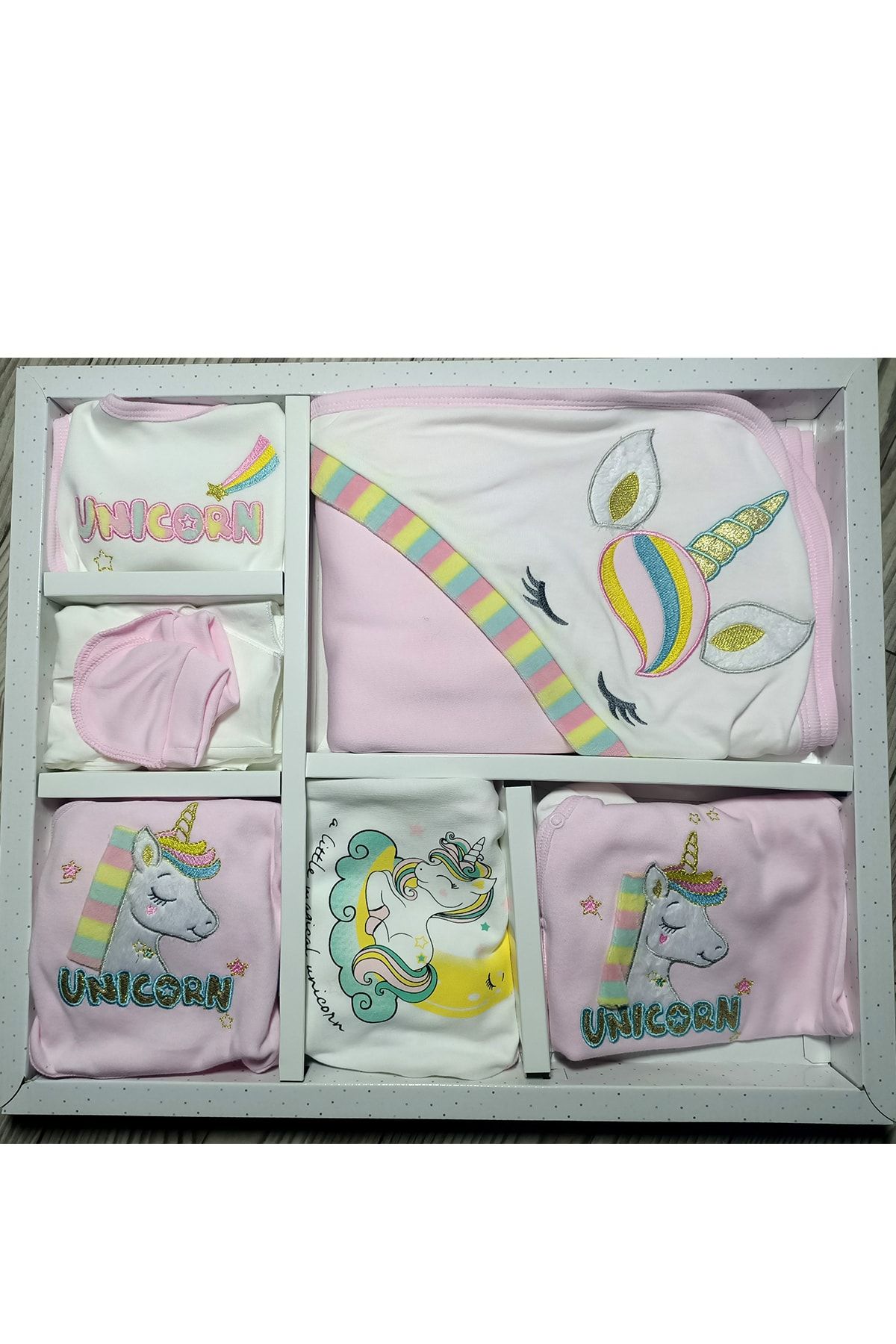 BABY TONE Unicorn Pembe 10 Lu Hastane Çıkışı