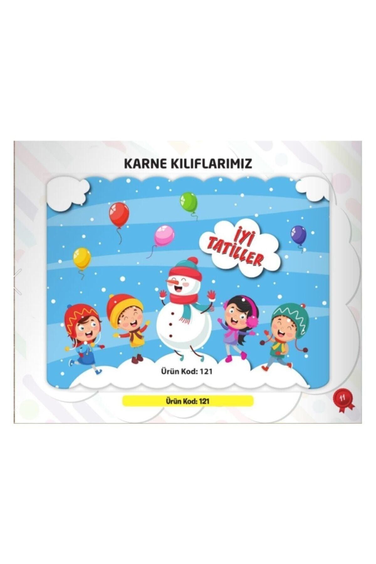 YEŞİL KIRTASİYE Yarıyıl Tatili Karne Kılıfı 25 Adet