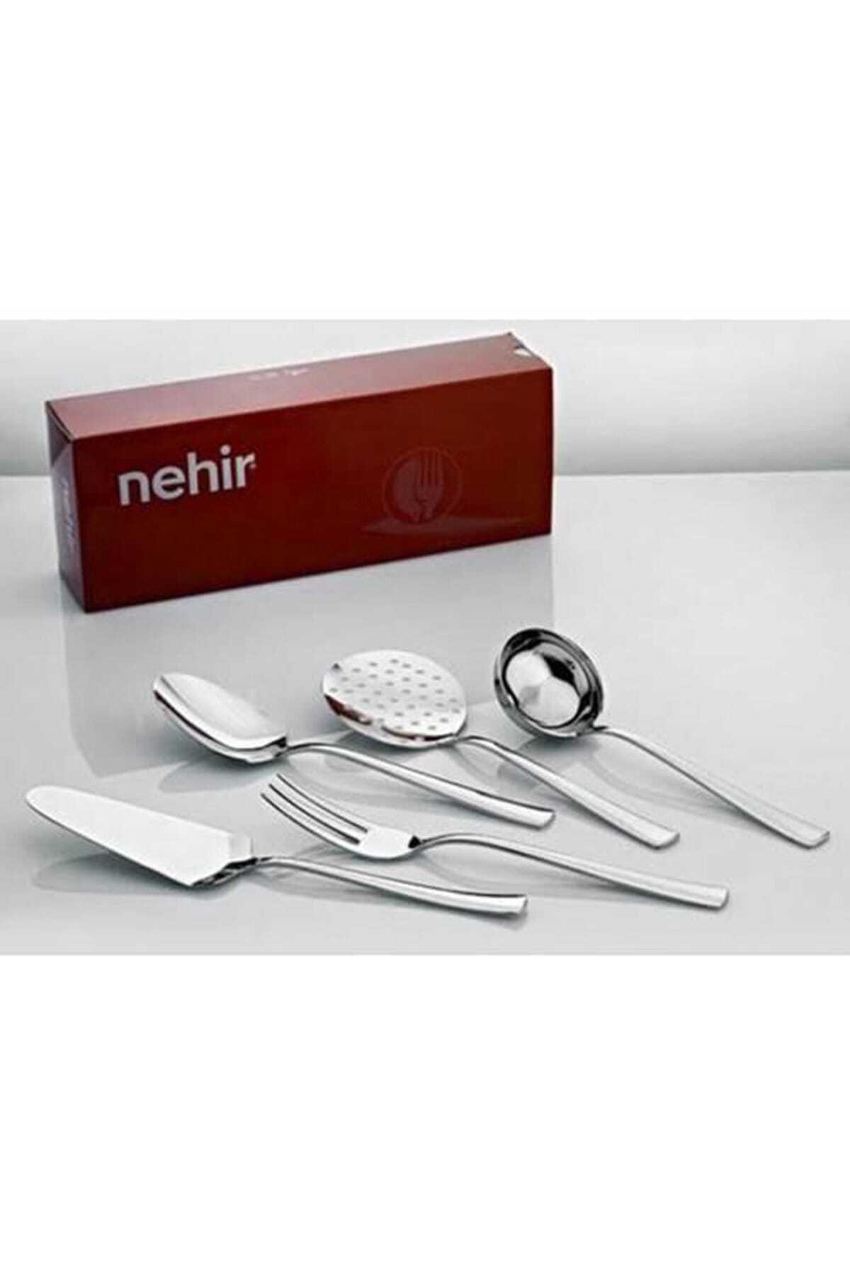 Nehir Sahra 5 Parça Kepçe Kevgir Takımı 2015st60427198441