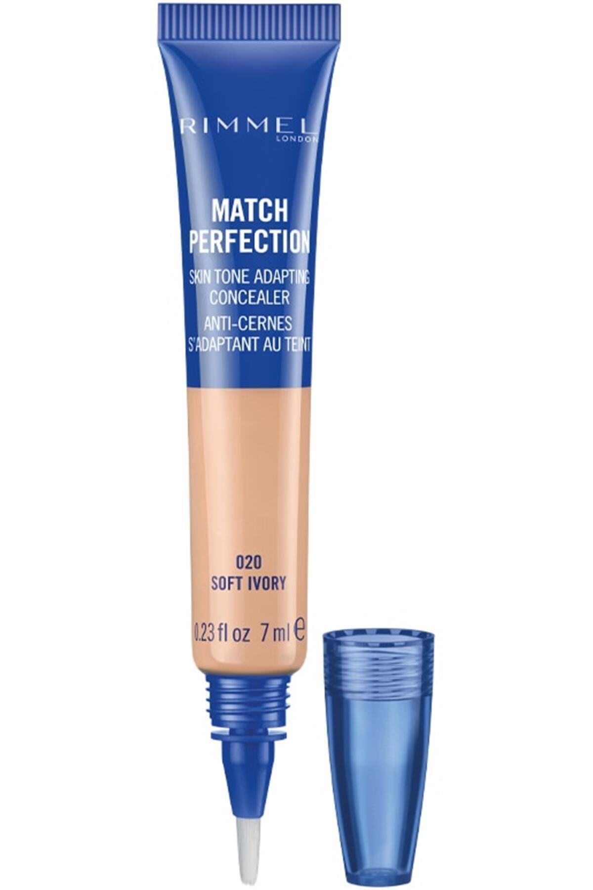 RIMMEL LONDON Match Perfection Concealer Kapatıcı 020 Soft Ivory EGMTCRT1017531