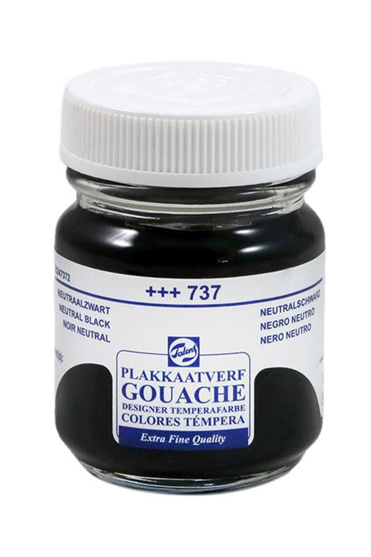 Talens Guaj Boya 50 ml 737 Neutral Black