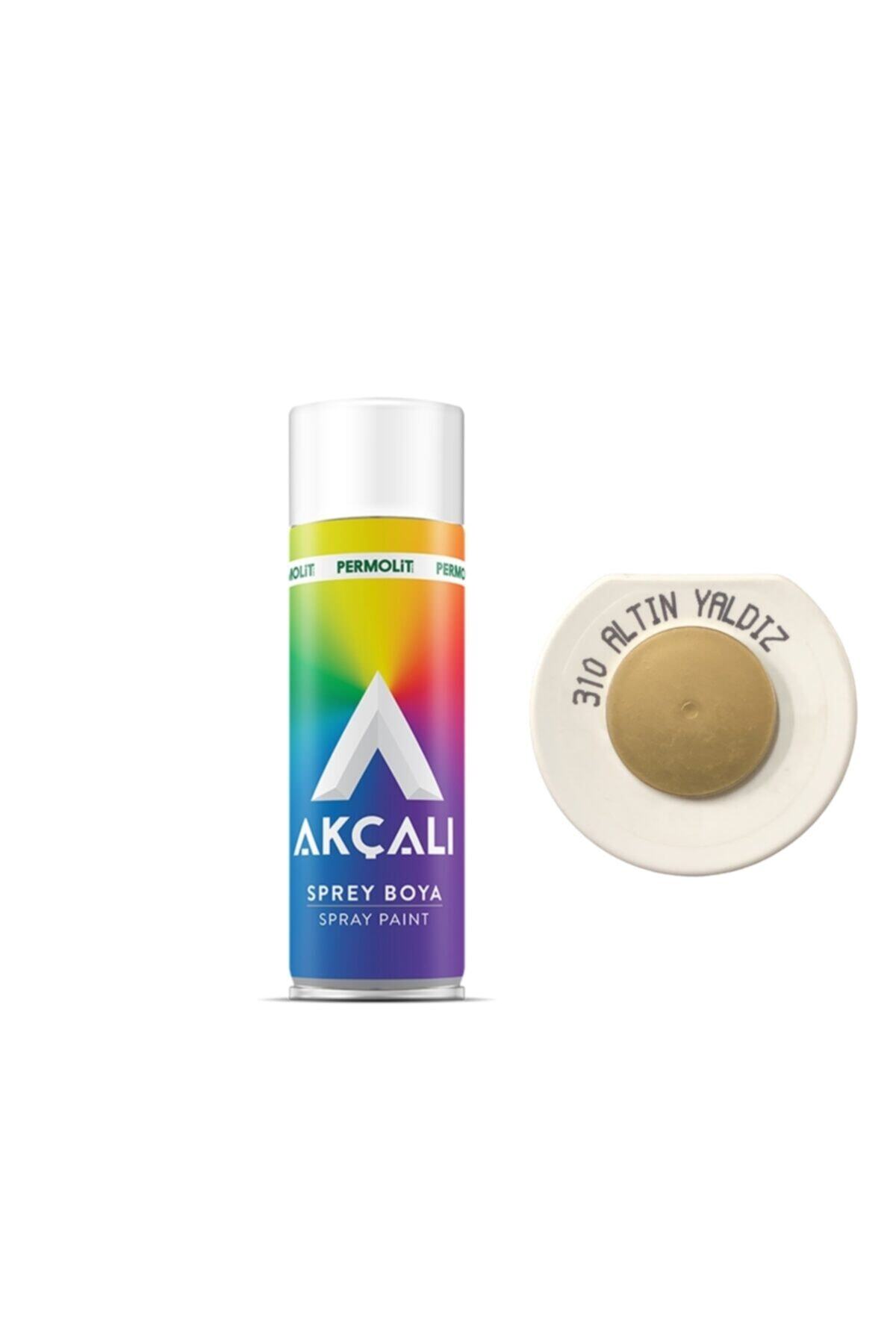Akçalı Sprey Boya Altın Yaldız 310 400 Ml