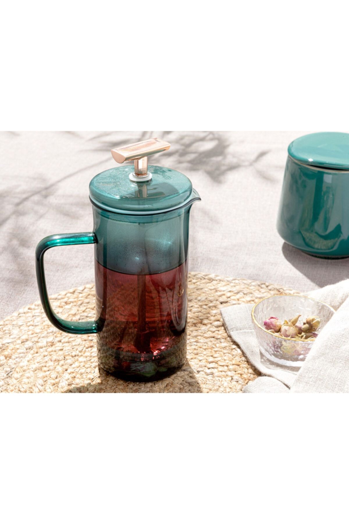 English Home Stelton Borosilkat French Press 350 Ml Yeşil
