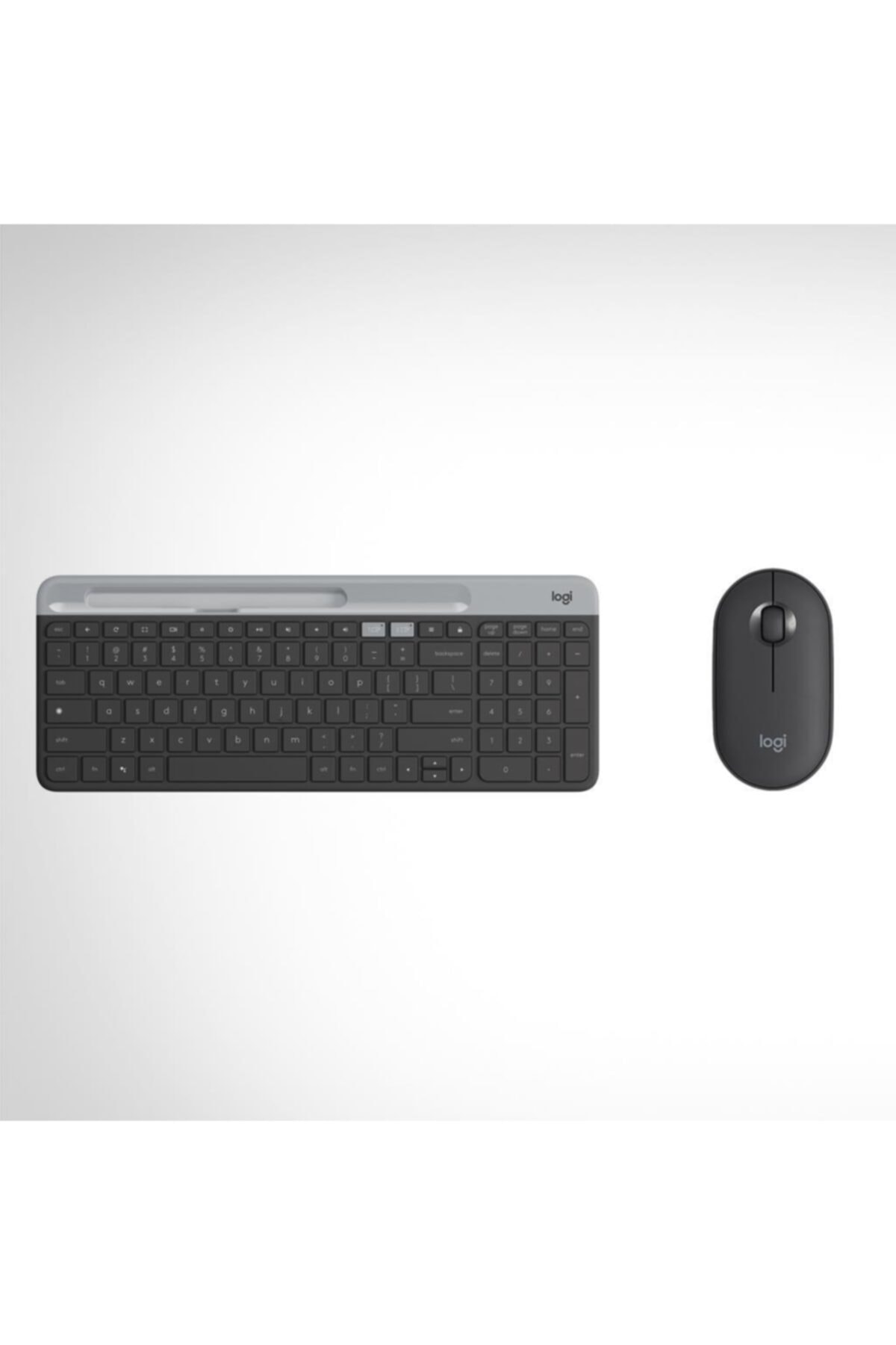 logitech Kablosuz/ Bluetooth Klavye Mouse Set - Siyah