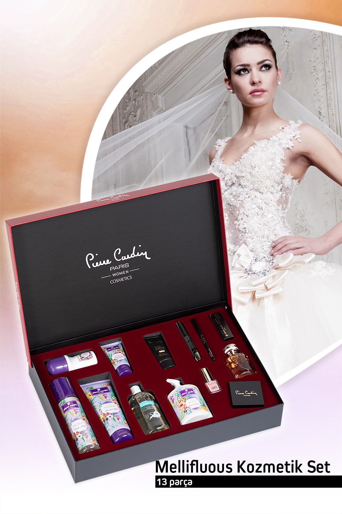 Pierre Cardin Mellifluous  Kozmetik Çeyiz Seti 13'lü