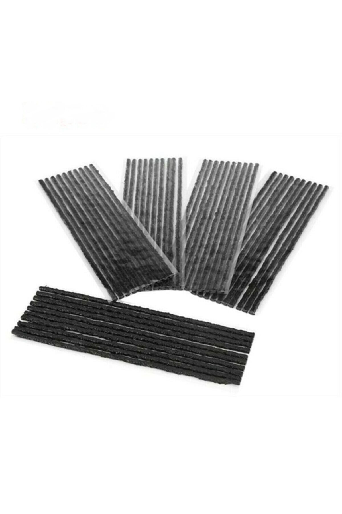 MAGIC PATCH Lastik Tamir Fitili Uzun Siyah Ince Fitil 50 Adet 20 cm