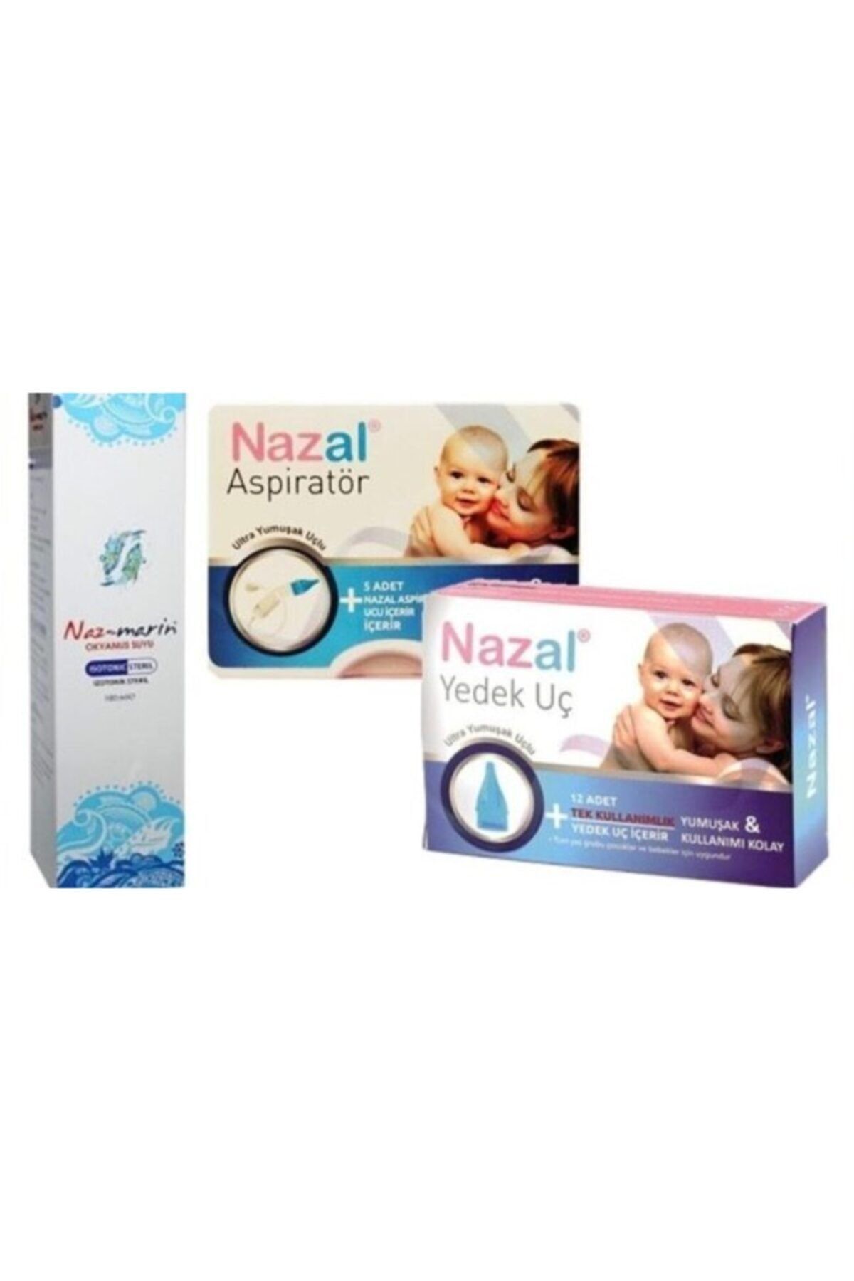Nazal Aspiratör Başlangıç Seti 3 Lü