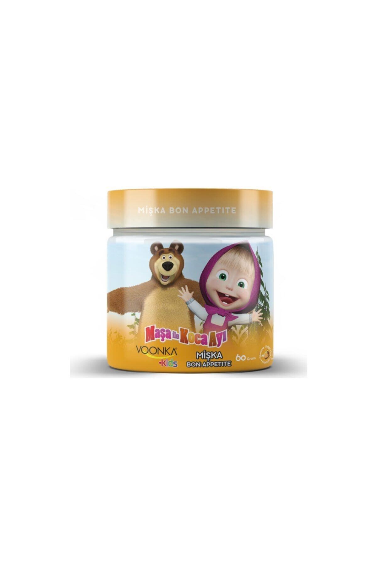 Voonka Kids Maşa Ve Koca Ayı Mişka Bon Appetite Takviye Edici Gıda 60 Gr