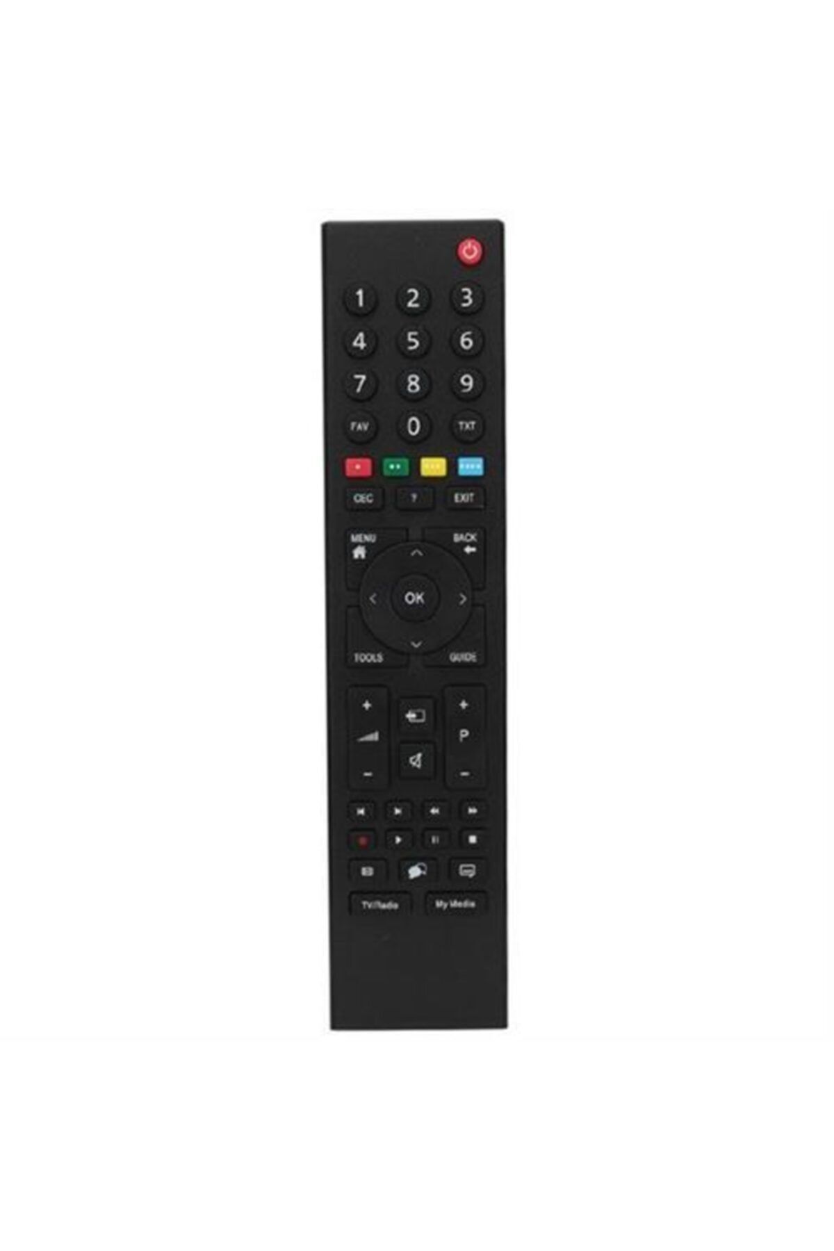 Transformacion Arçelik - Beko Media Tuşlu Lcd Tv Kumandası 123093