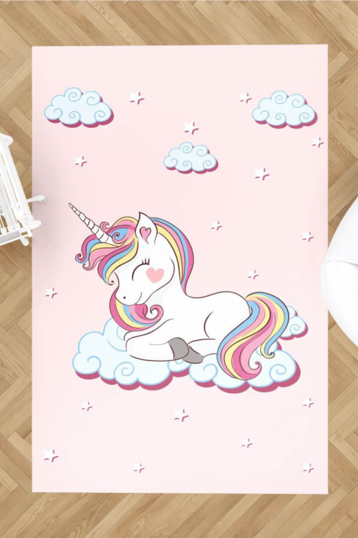 Rivaİstanbul Buluttaki Unicorn Çocuk Halısı