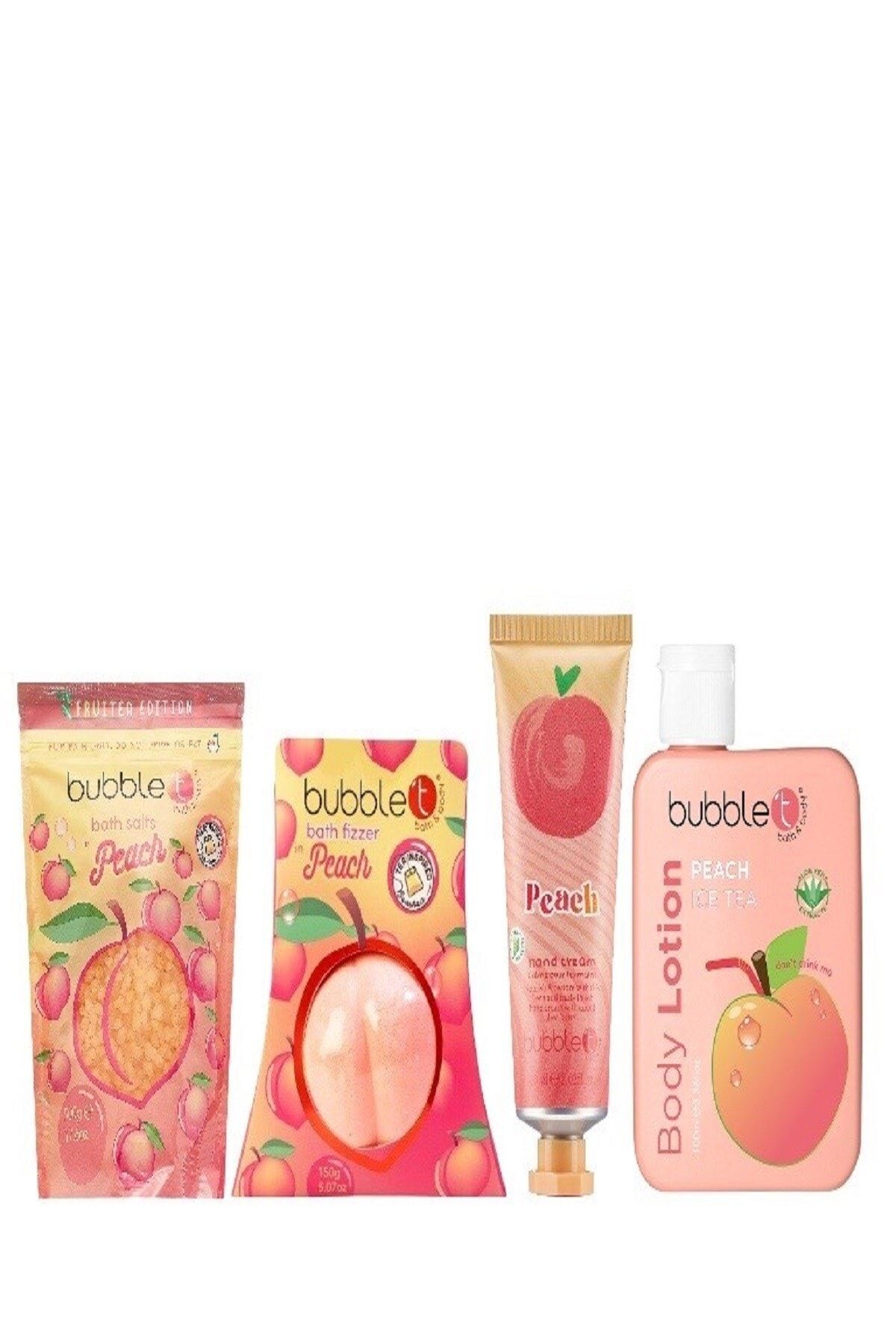 Bubble T Şeftali Kokulu Banyo Seti 650 g