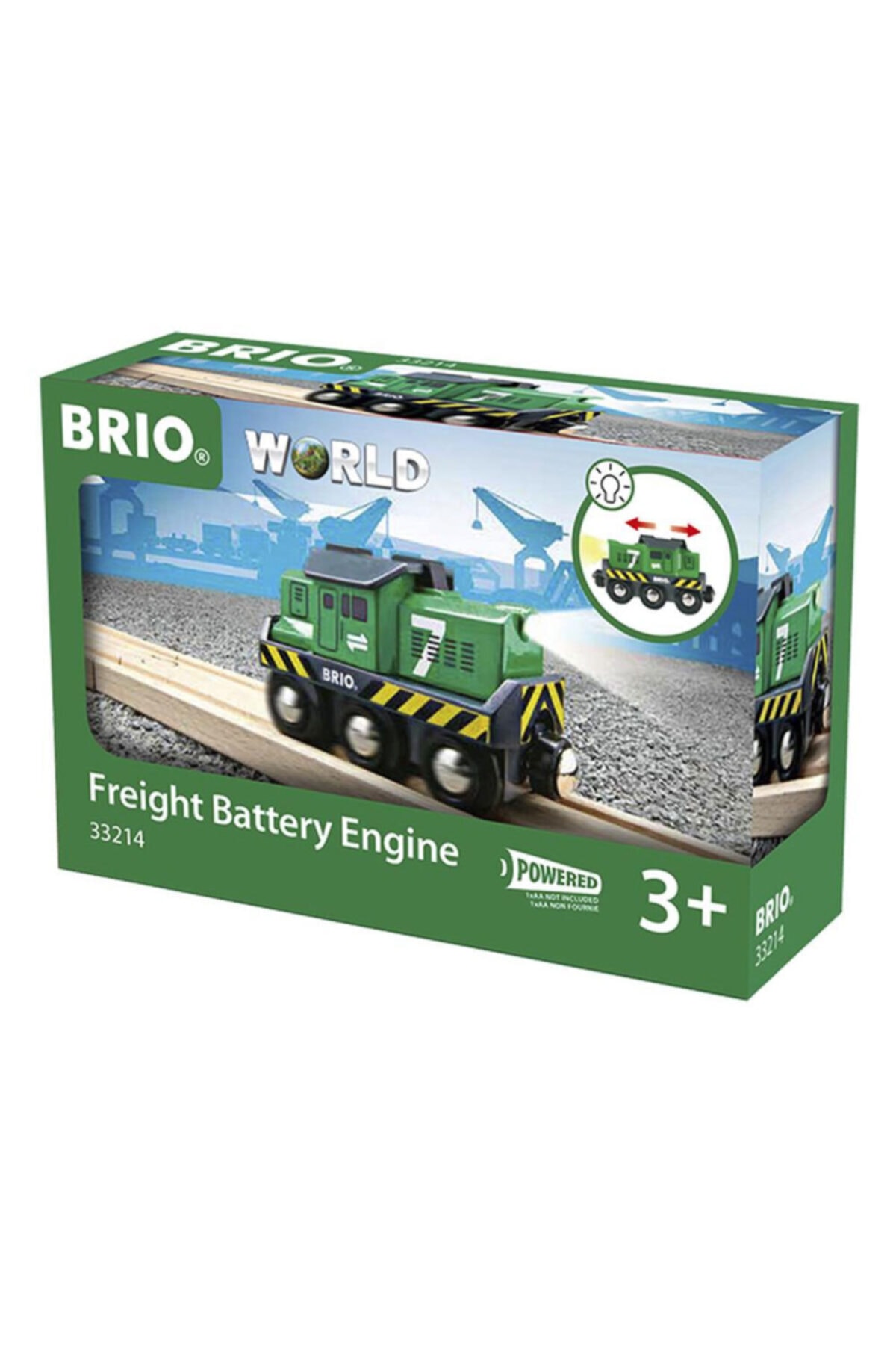 BRIO World Pilli Yük Treni 33214