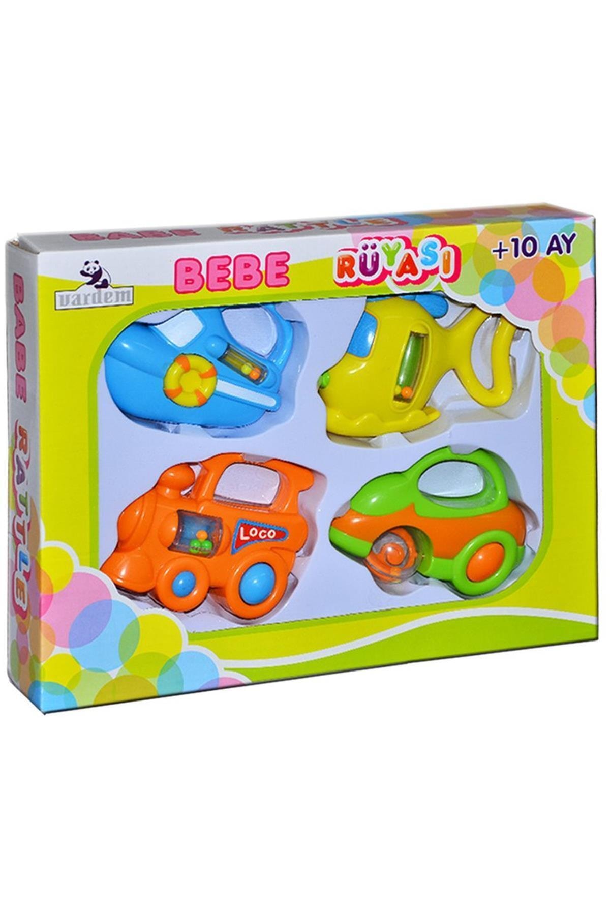 rennway 90018 Arabalar Çıngırak 4'lü