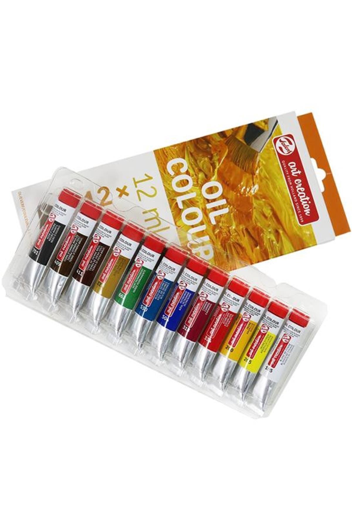 Talens : 12 Ml 12 Renk Yağlı Boya Rt9020112m
