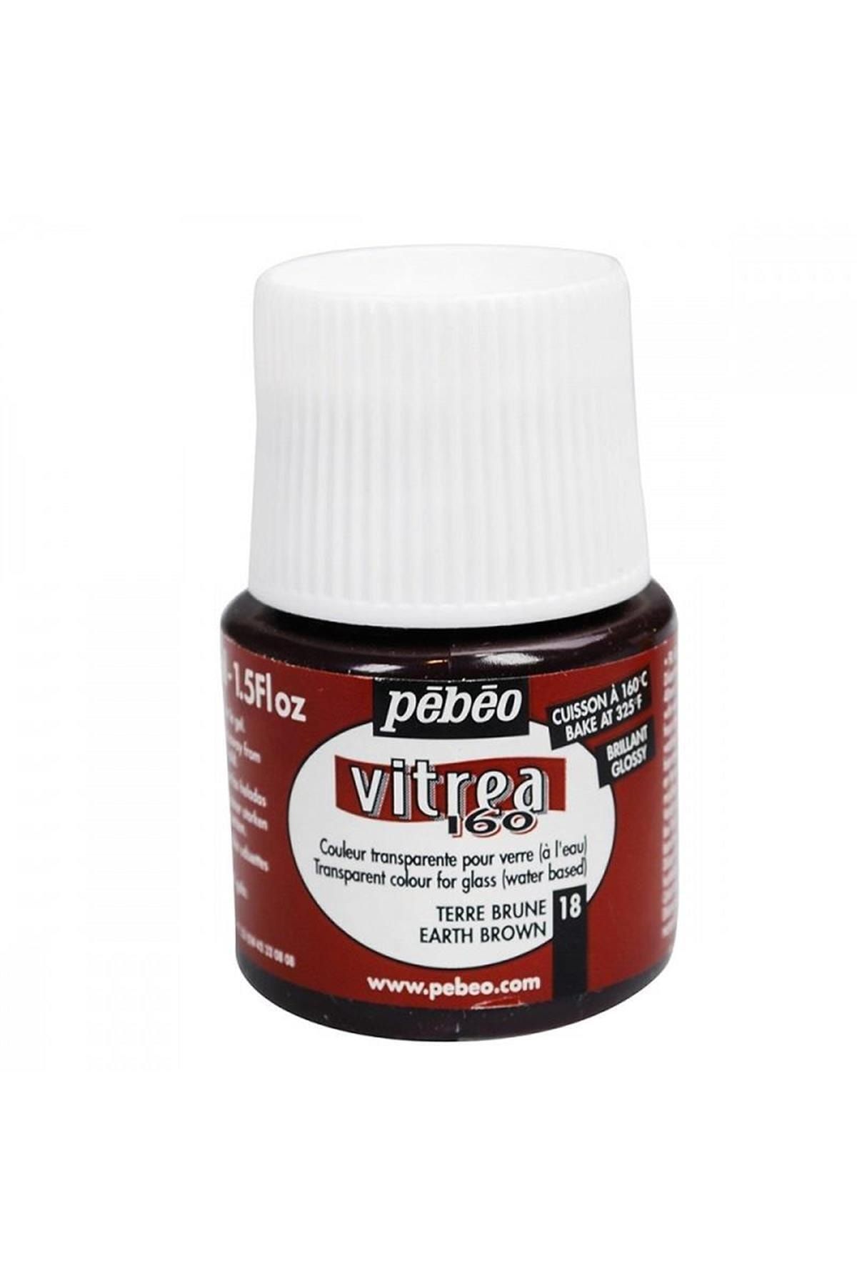 Pebeo 111/018 Cam Boyası Vitrea 45 ml Şişe