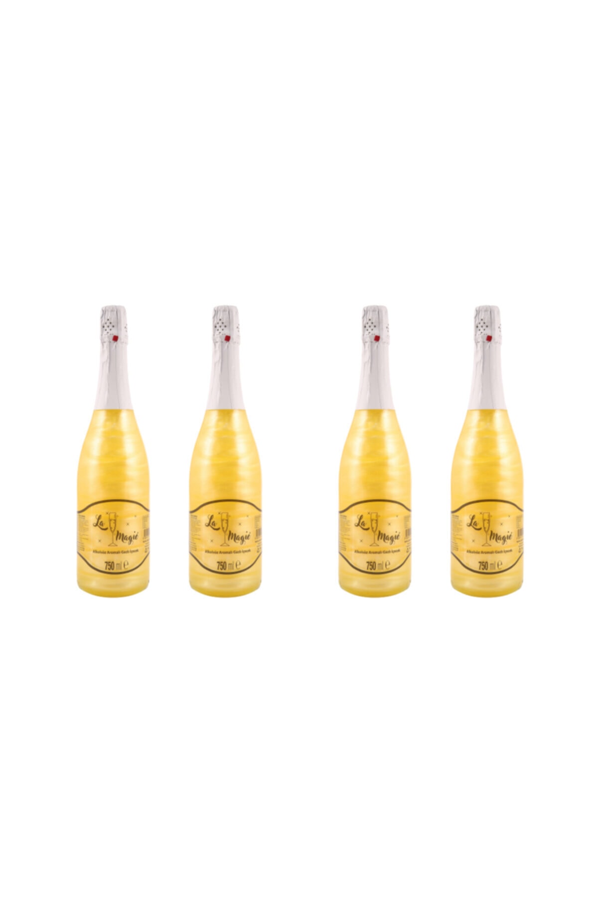 La Magié Muzaromalı Gazlı Simli Kokteyl 4x750 ml