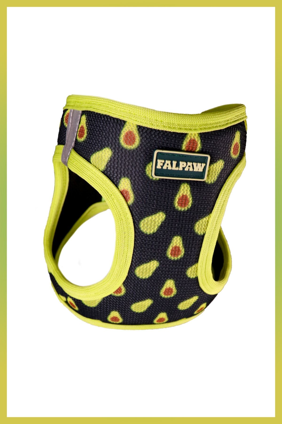 Falpaw Air Mesh Göğüs Tasması Avokado Desenli 2x Small