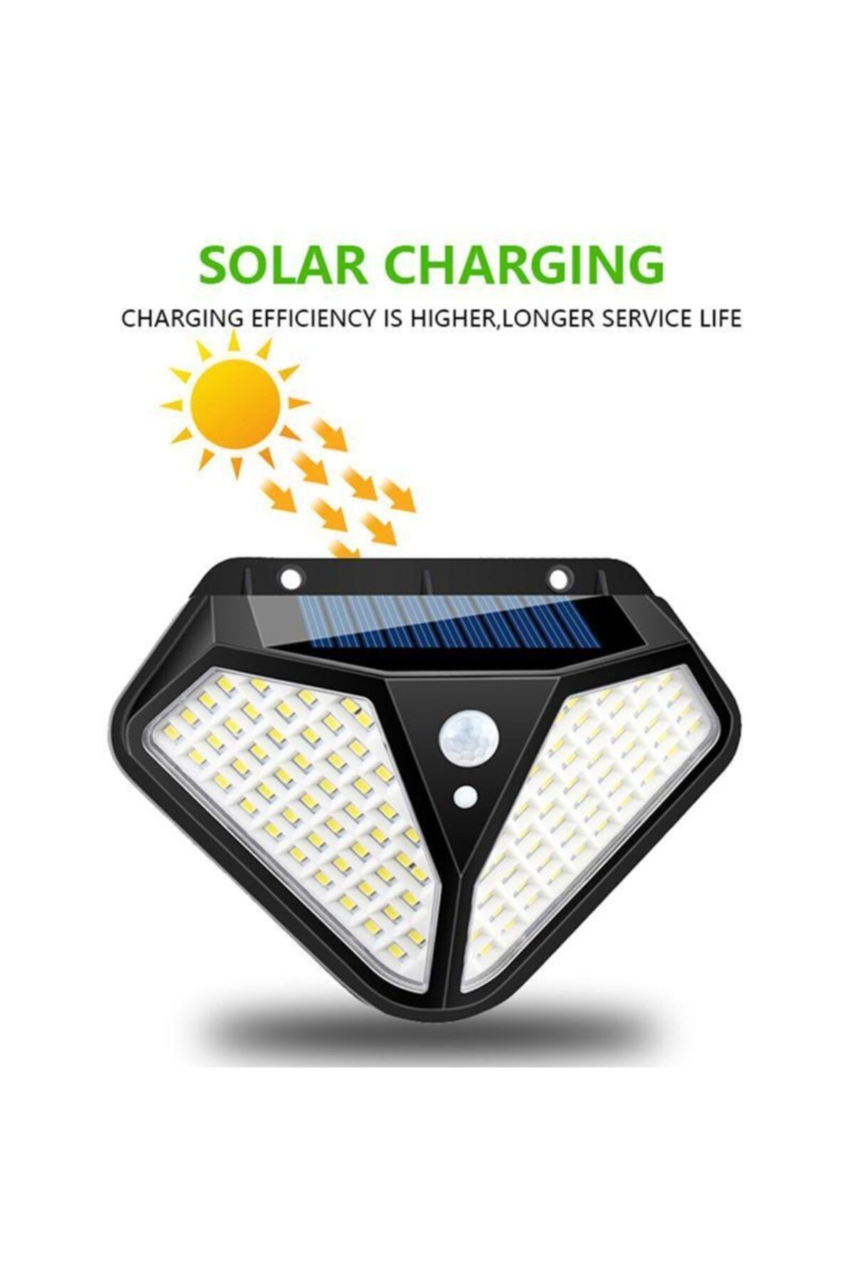 Deppocu Sensörlü Solar Dış Mekan Lambası