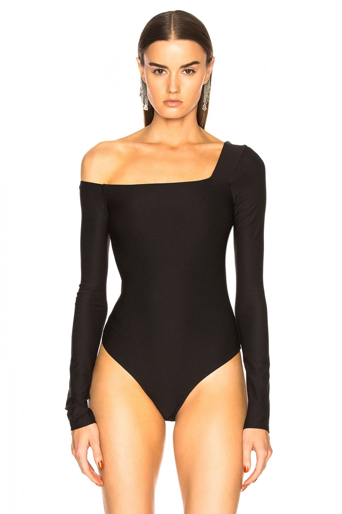 By Umut Design Kadın Düşük Omuz Bodysuit 4527272