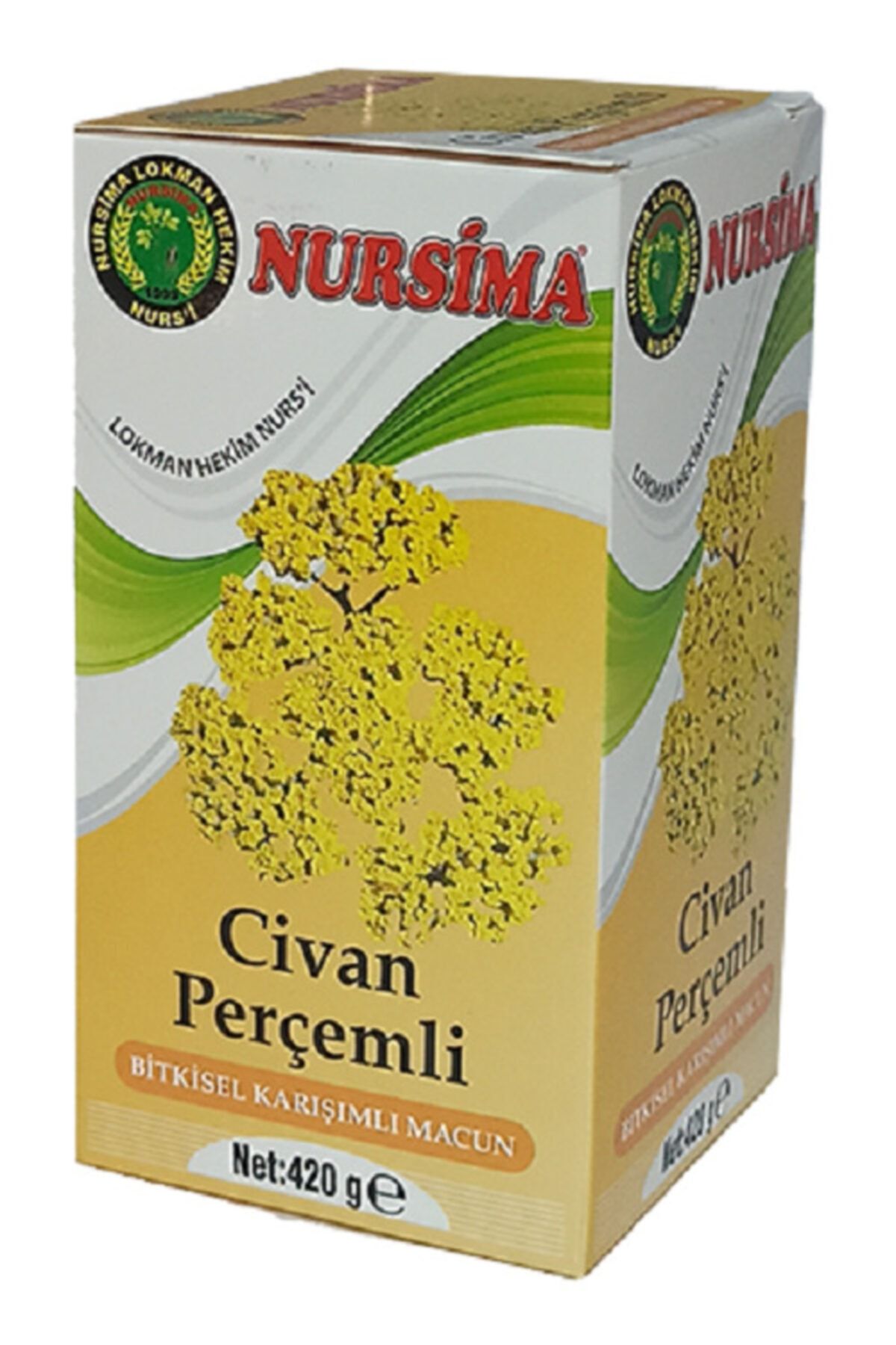 Nursima Civanperçemli Bitkisel Karışımlı Macun 420 Gr