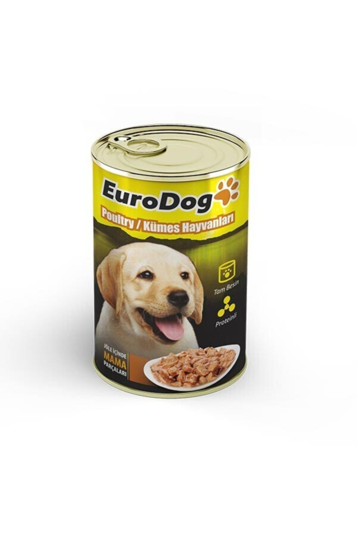 Eurodog Yavru Köpek Konservesi Tavuklu 415 Gr