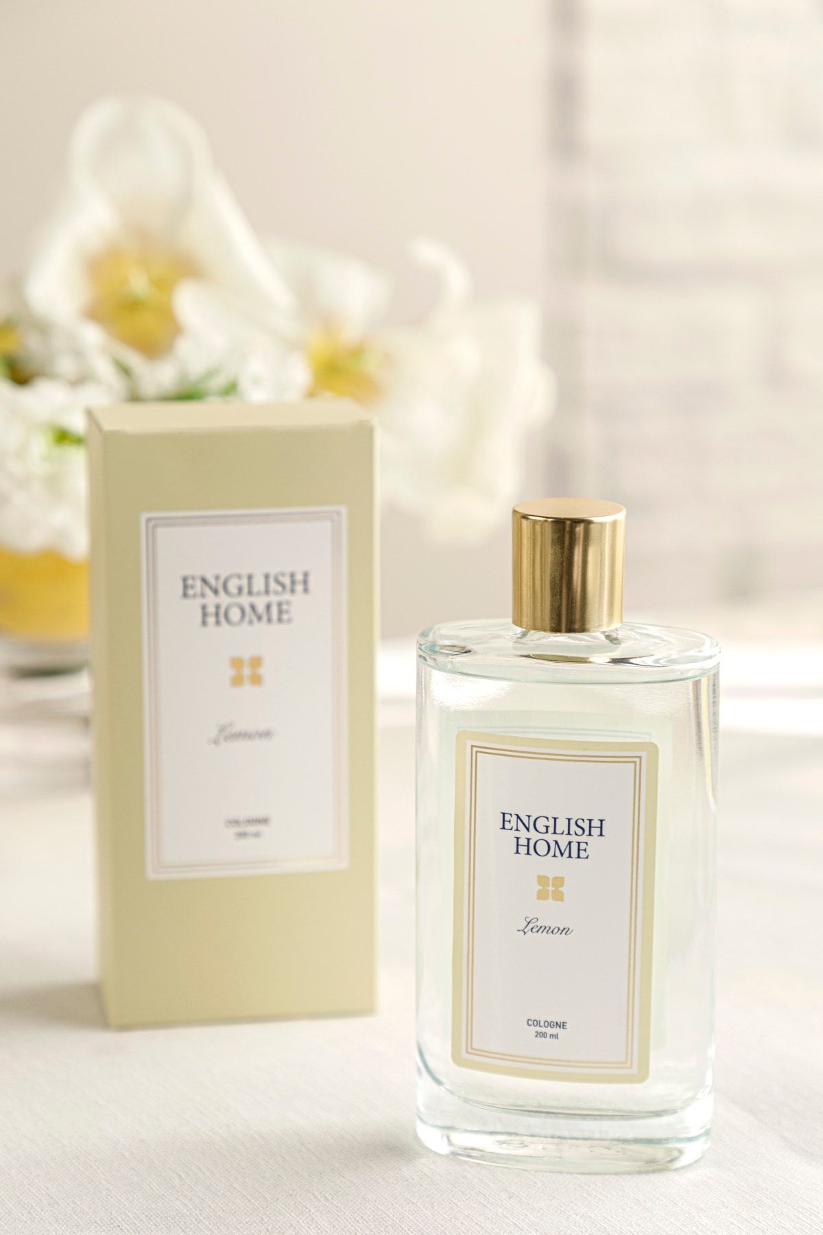 English Home Limon Kolonya 200 Ml Açık Sarı