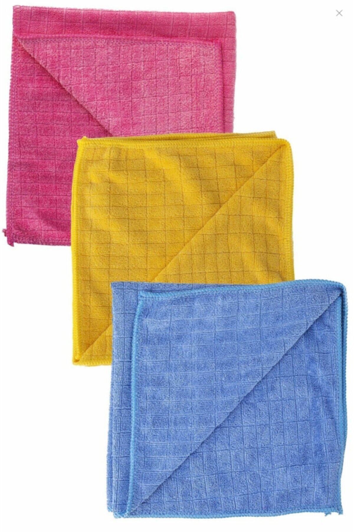 adisda ( 3 Adet ) Sihirli Mutfak Bezi Süpe Su Emici Leke Tutmaz 40*40 Cm