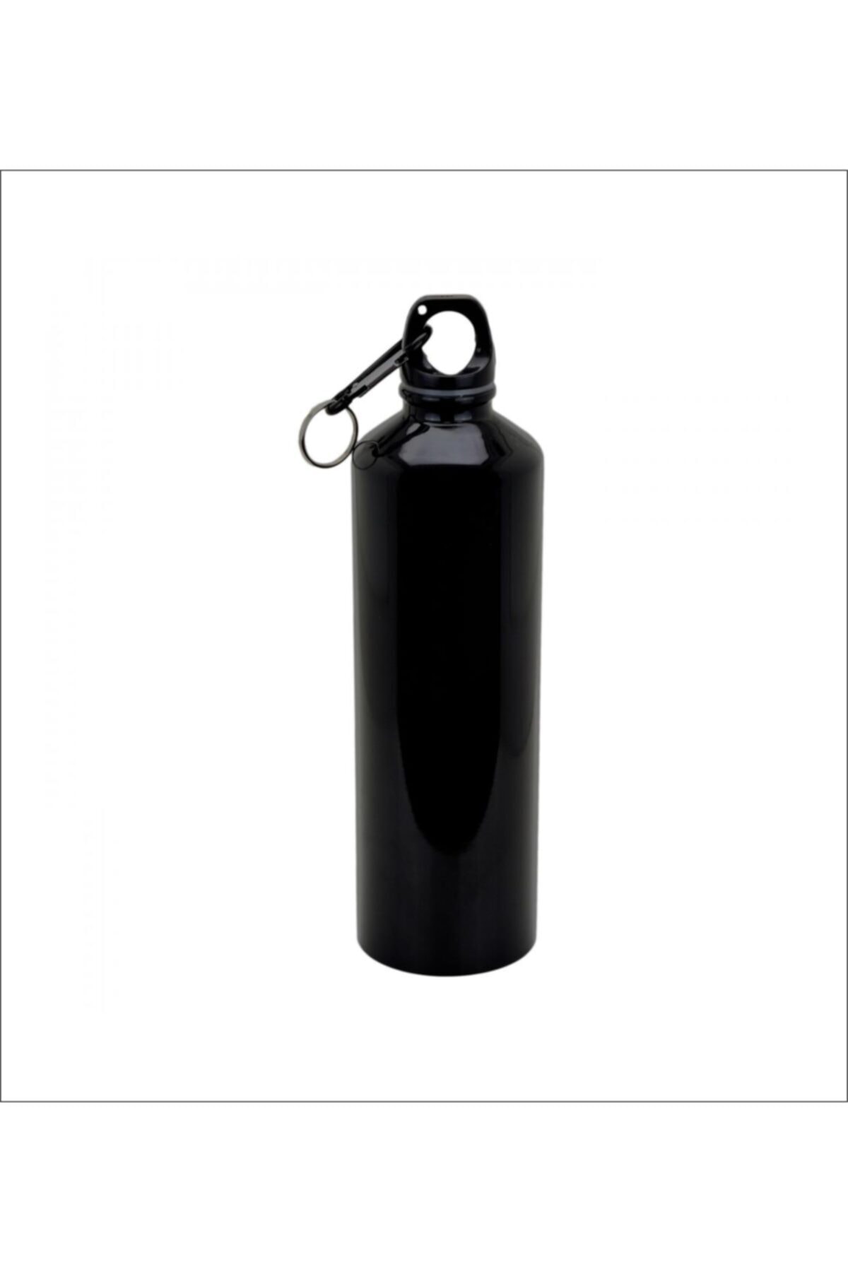 Mares Promosyon Siyah Metal Su Matarası Çelik Suluk 500 Ml