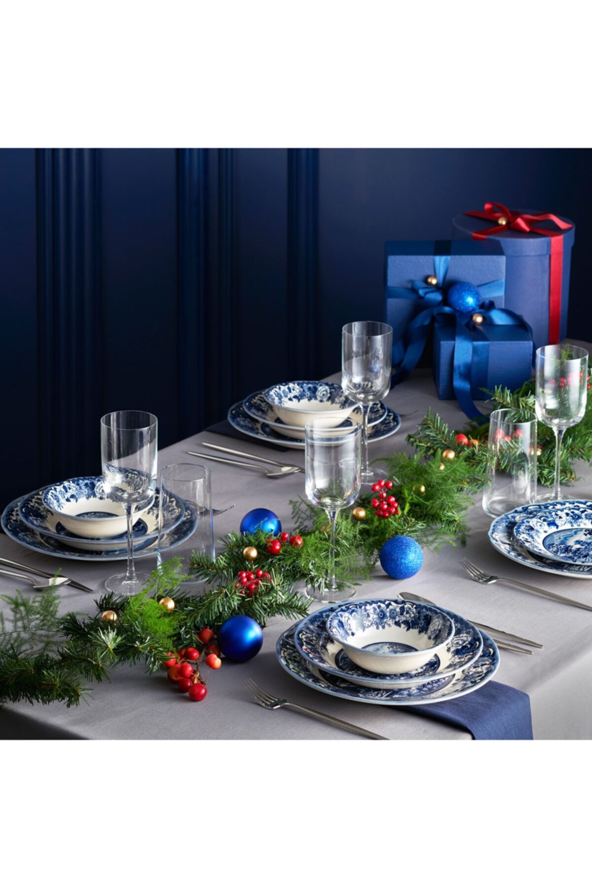 Karaca Blue Odyssey 24 Parça 6 Kişilik Stoneware