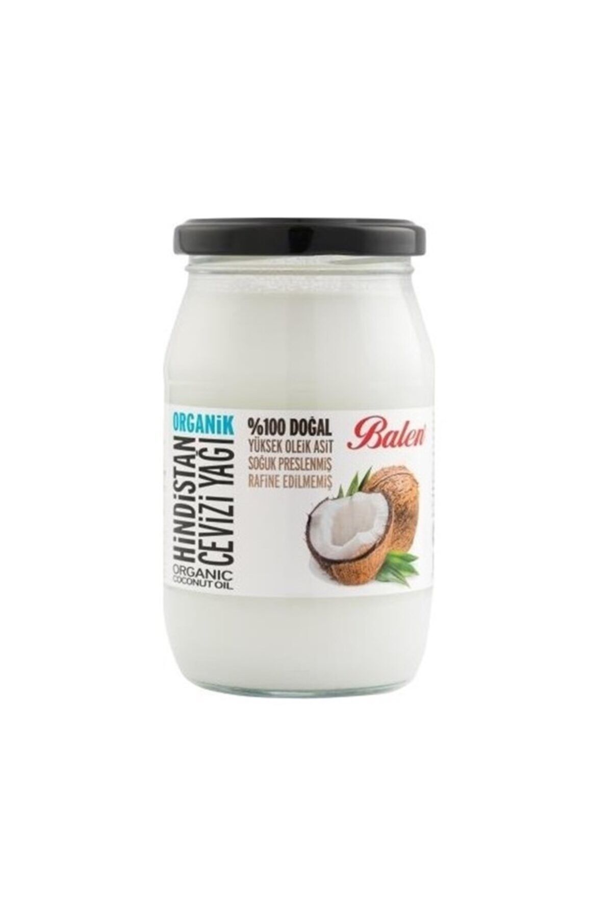 Balen Organik Hindistan Cevizi 300 ml Soğuk Pres