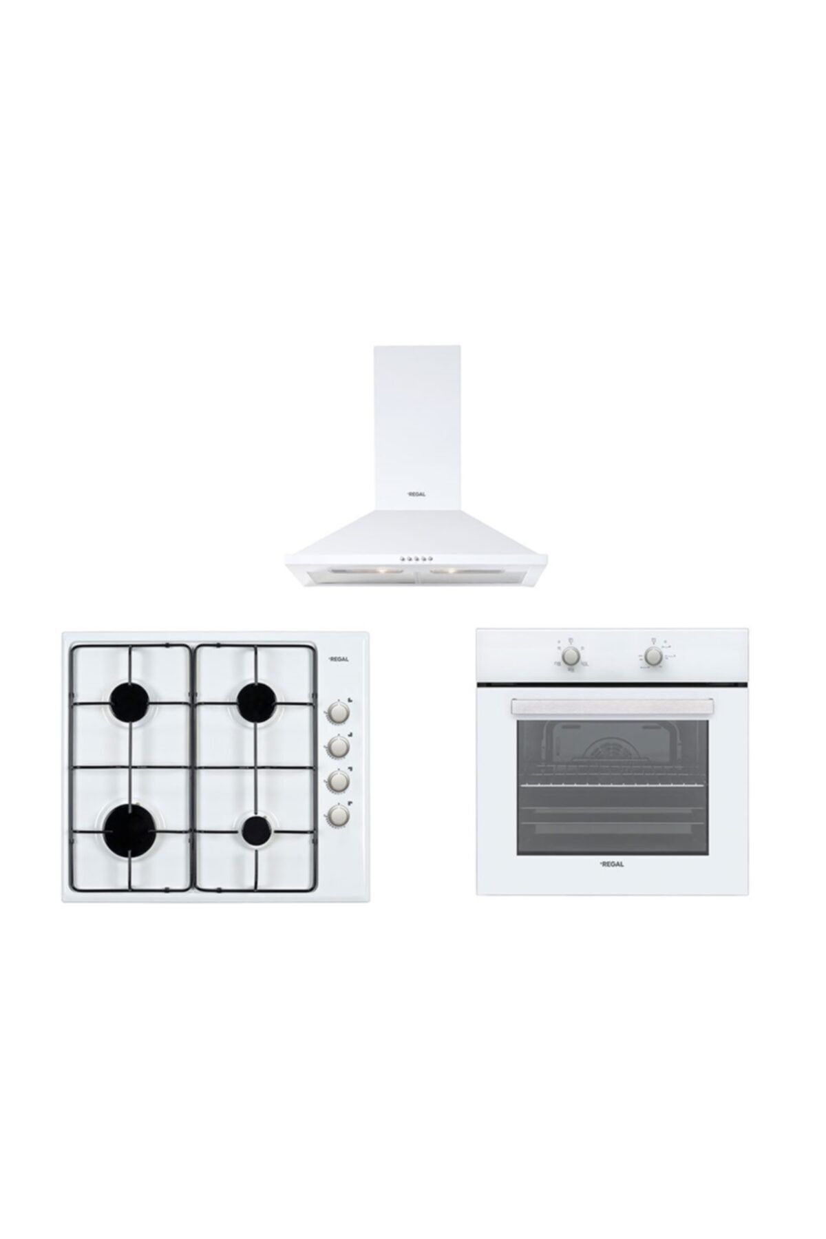 Regal Piramit Beyaz Set 20262900