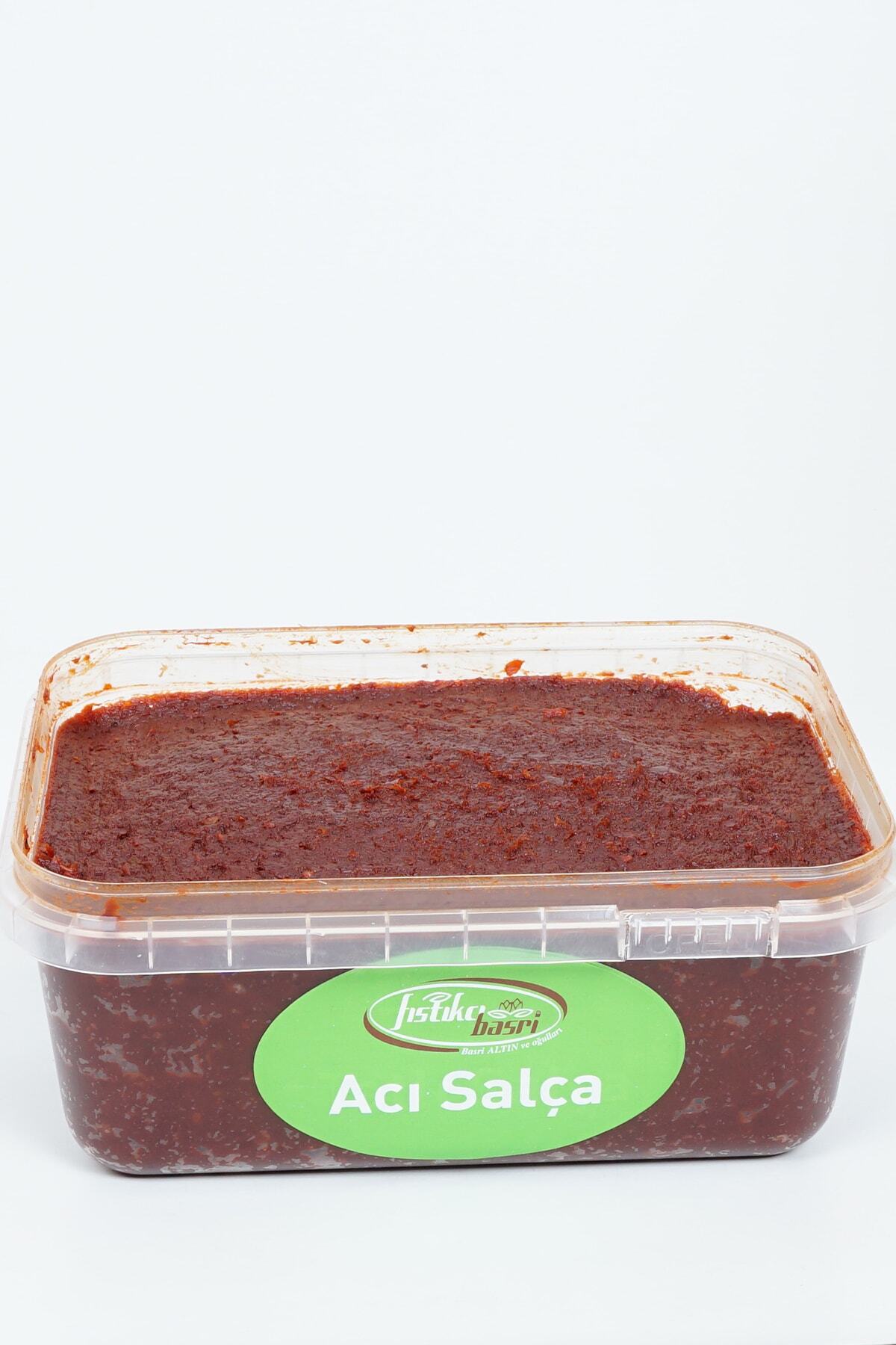 Fıstıkçı Basri Acı Biber Salça Ev Yapımı(1kg)