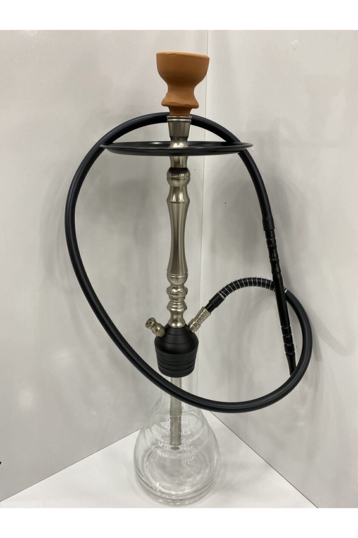 ENSAR NARGİLE Gümüş Renk Konya Nargile Takımı