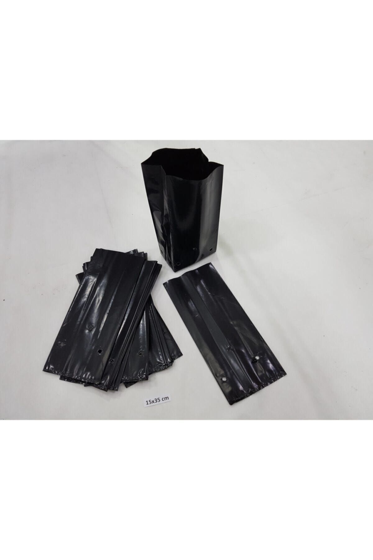 Ekodoğa Fide Poşeti 15x28 Cm 50 Adet Fide Torbası Fidan Poşeti Fidan Torbası