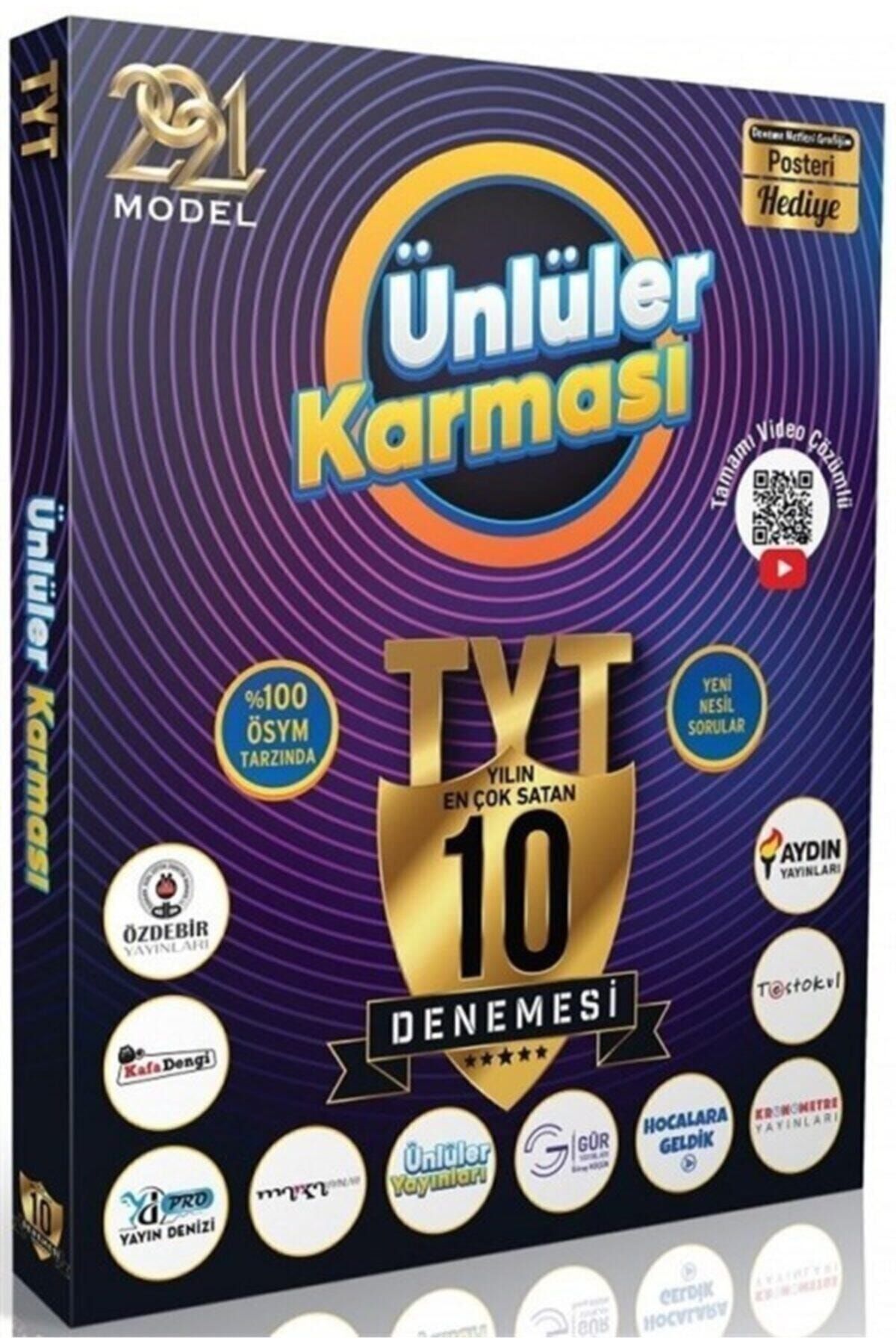ünlüler yayınları Ünlüler Karması 2021 Tyt 10 Deneme