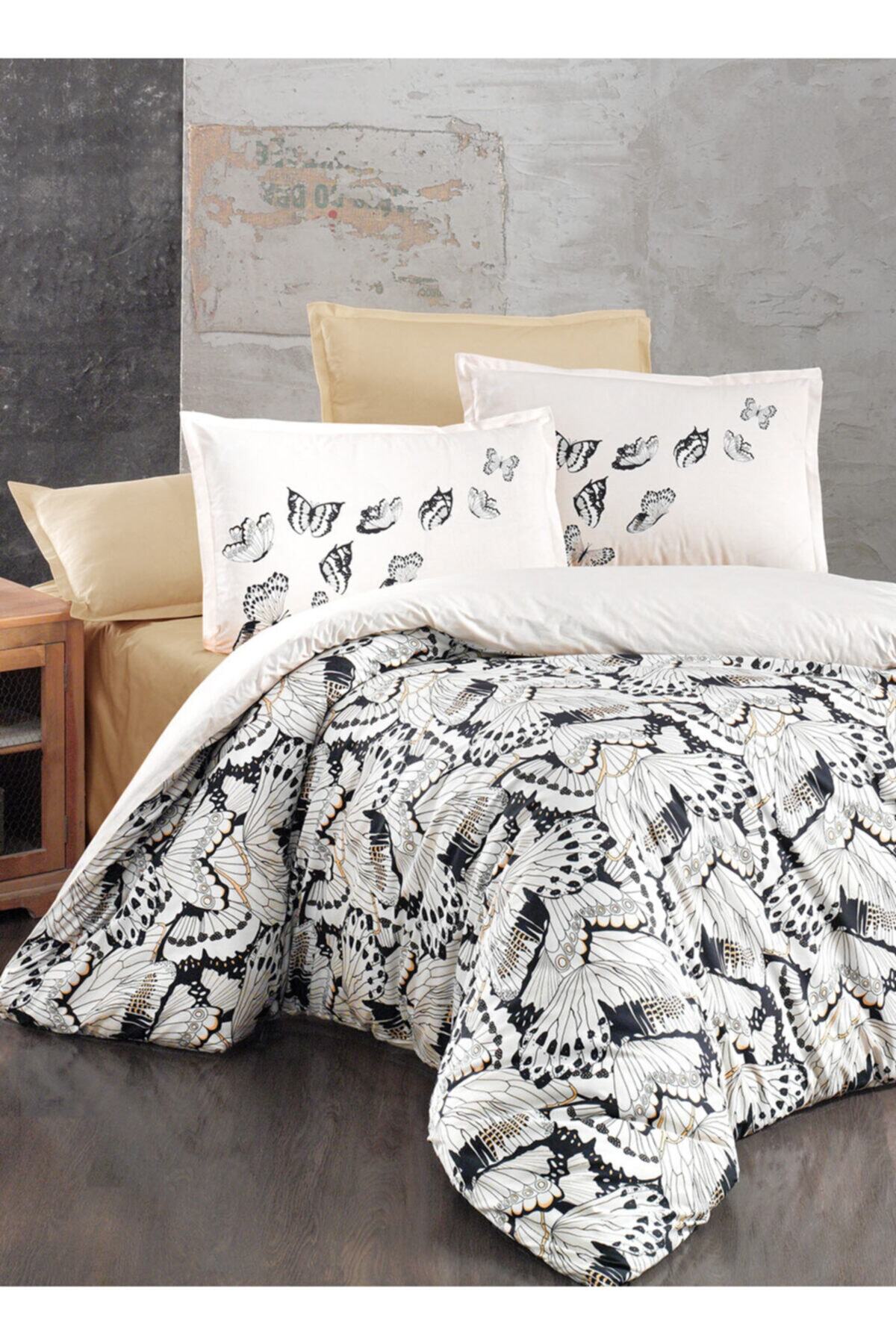 BOYNER EVDE Bej Nevresim Takımı Kıng Size 240x220 Cm