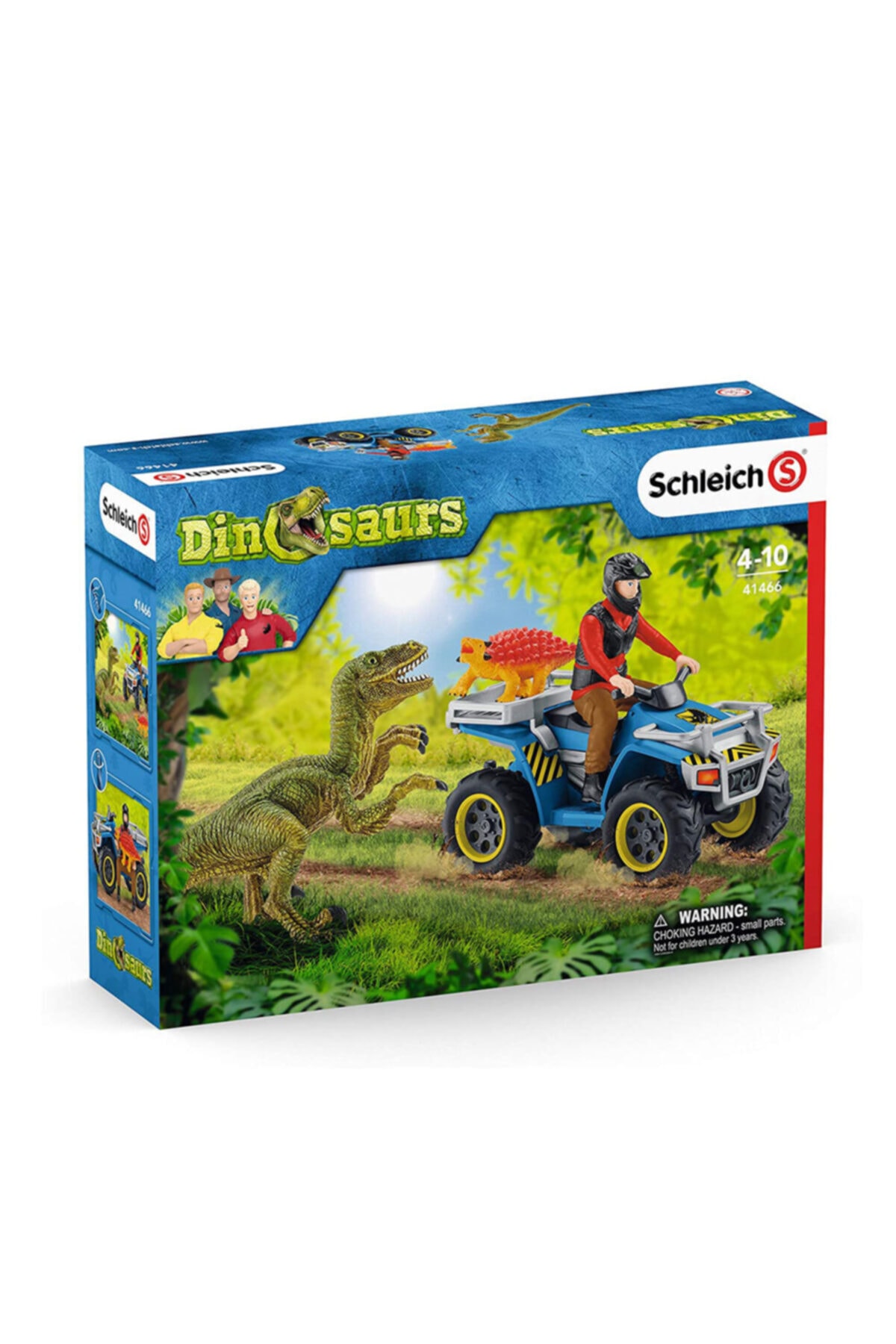 SCHLEICH Dinosaurs Oyun Seti Velociraptorden Kaçış Cds41466