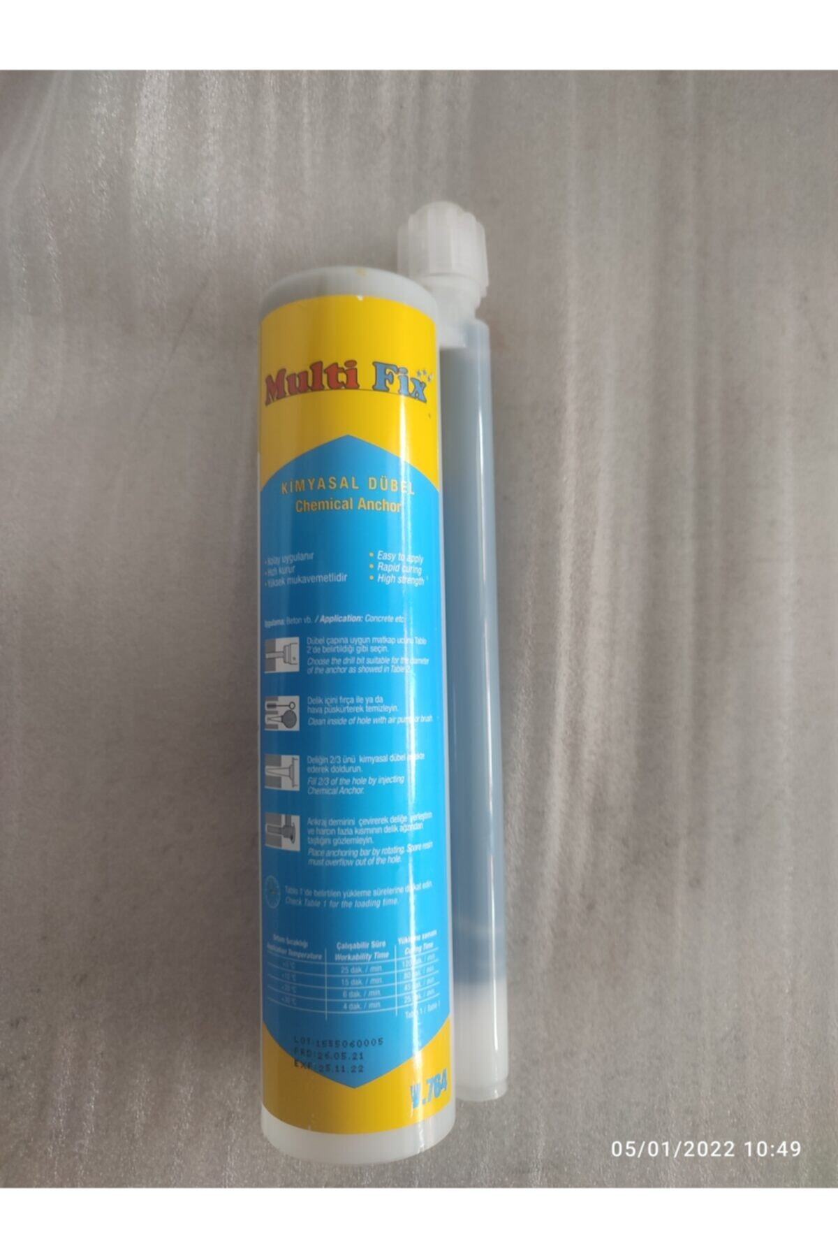 HRY Ems Kimyasal Dübel 345 ml Çift Çıkışlı Epoksi