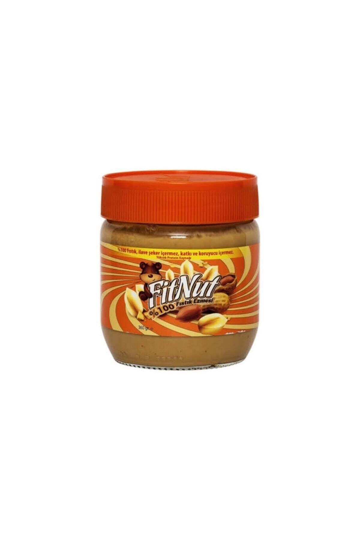 FitNut Şekersiz Fıstık Ezmesi (360 G)