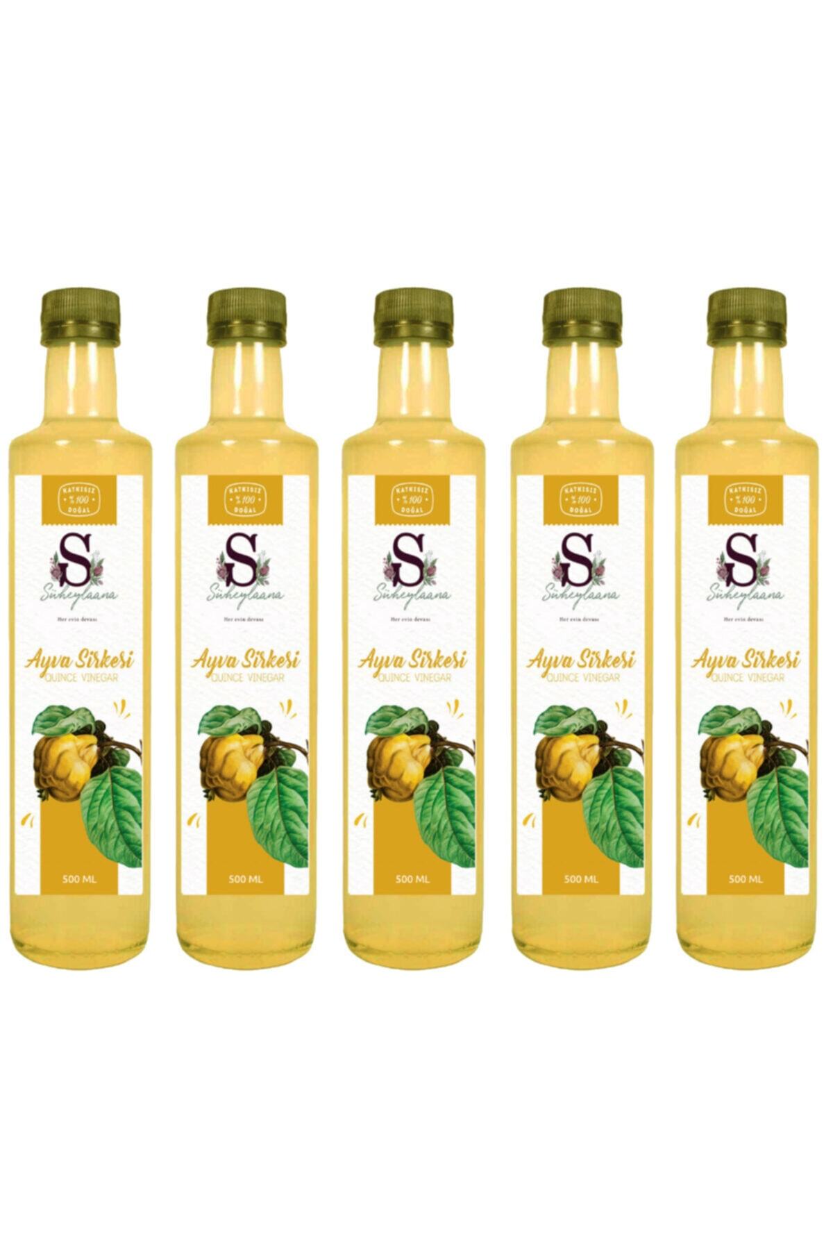 Süheylaana Doğal Ayva Sirkesi 500 Ml 5 Adet