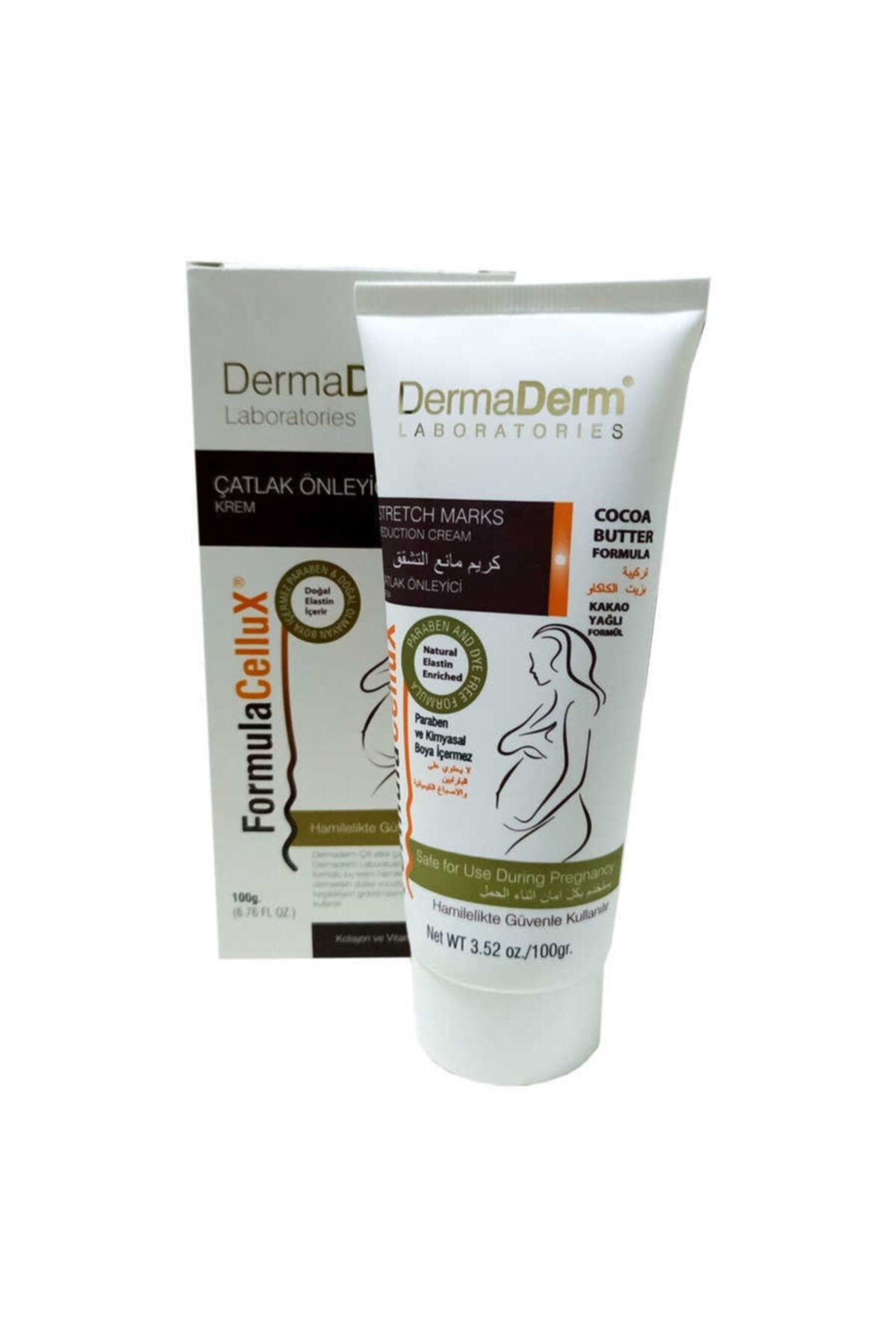 DermaDerm Çatlak Önleyici Krem Kakao Yağlı 100 gr