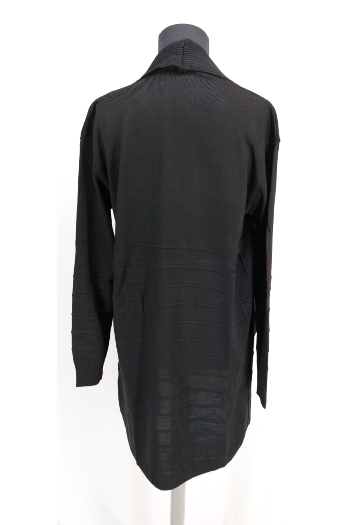 ES&AY DİKİM Uzun Triko Hırka Çizgili